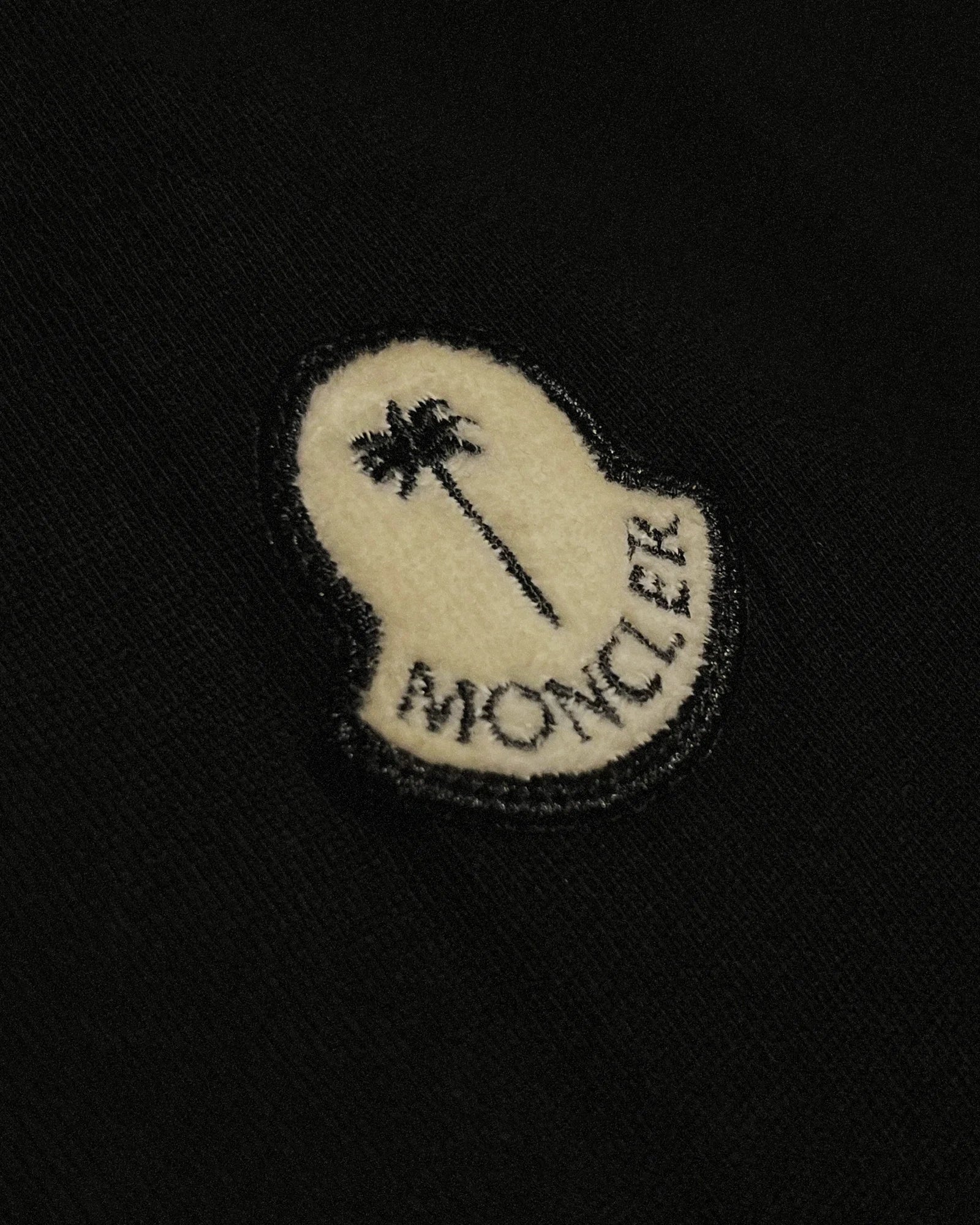 Moncler x Palm Angels Bear Motif T-Shirt - Black