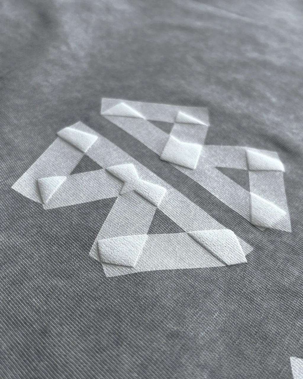 Balenciaga - White Tape T-Shirt - Gray