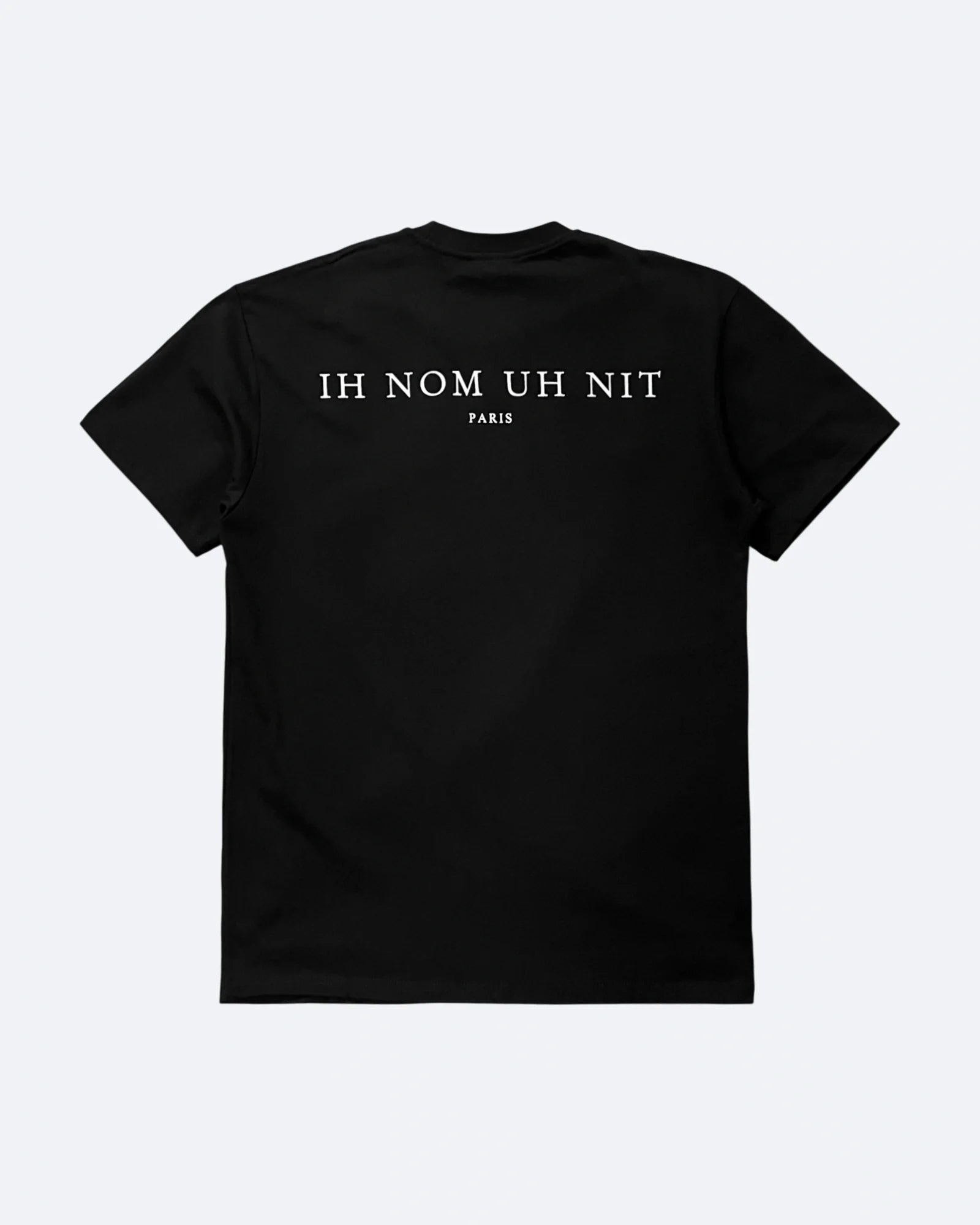 IH NOM UH NIT - Leopard Mask T-shirt - Black