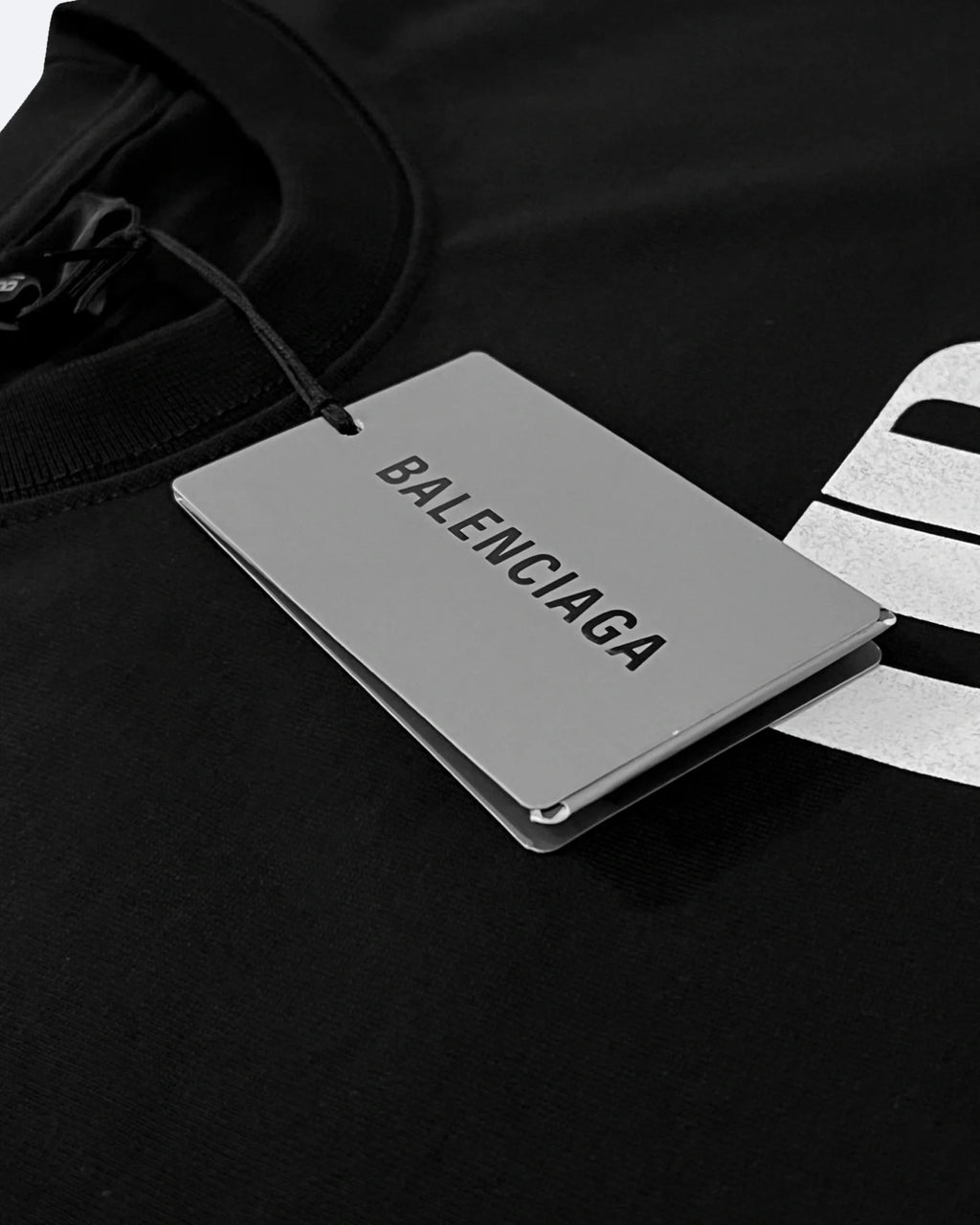 Balenciaga - BB Logo T-Shirt - Black