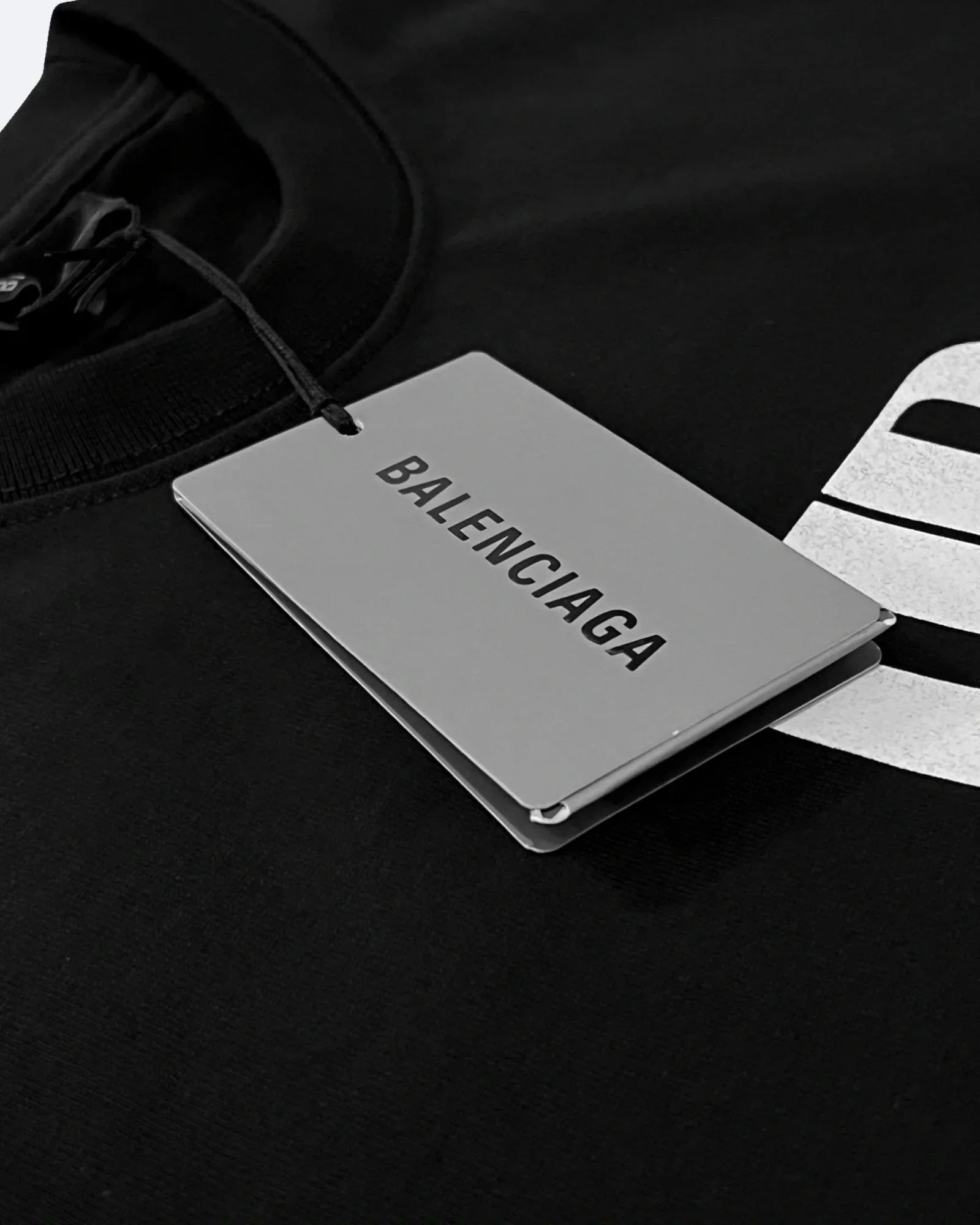 Balenciaga - BB Logo T-Shirt - Black