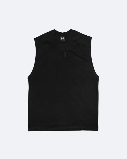 44 Label Group - Classic Sleeveless Tank Top - Black