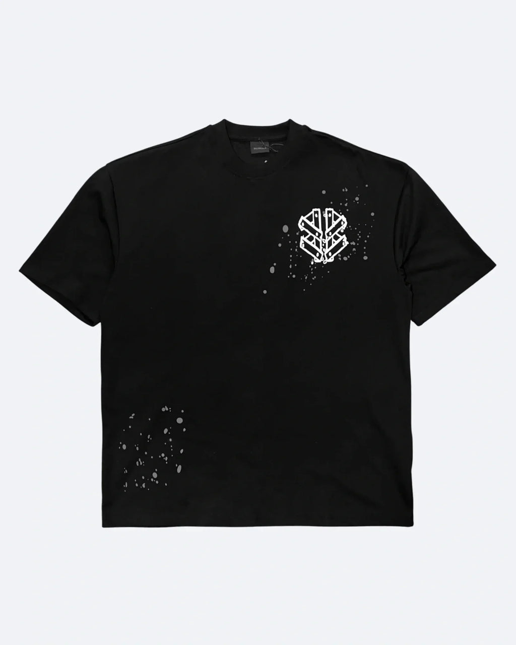 Balenciaga - Plank Logo T-Shirt - Black