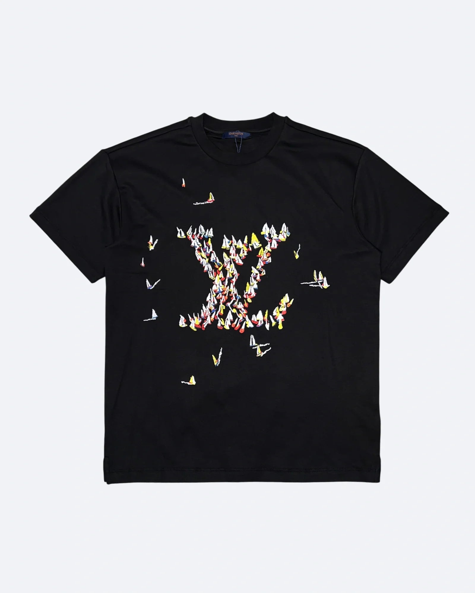 LVTN - Monogram Boats T-Shirt - Black