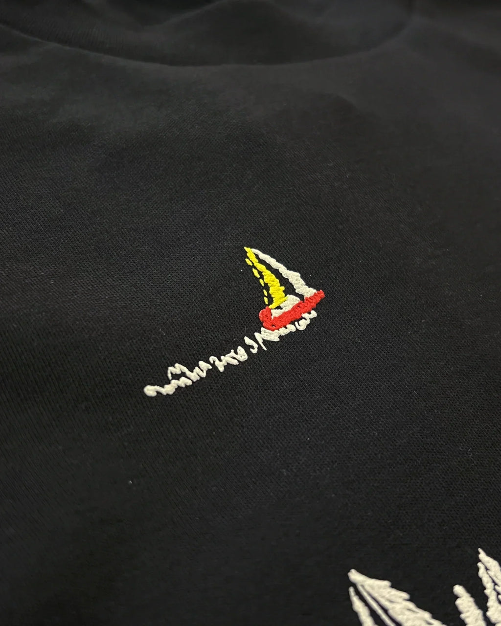 LVTN - Monogram Boats T-Shirt - Black
