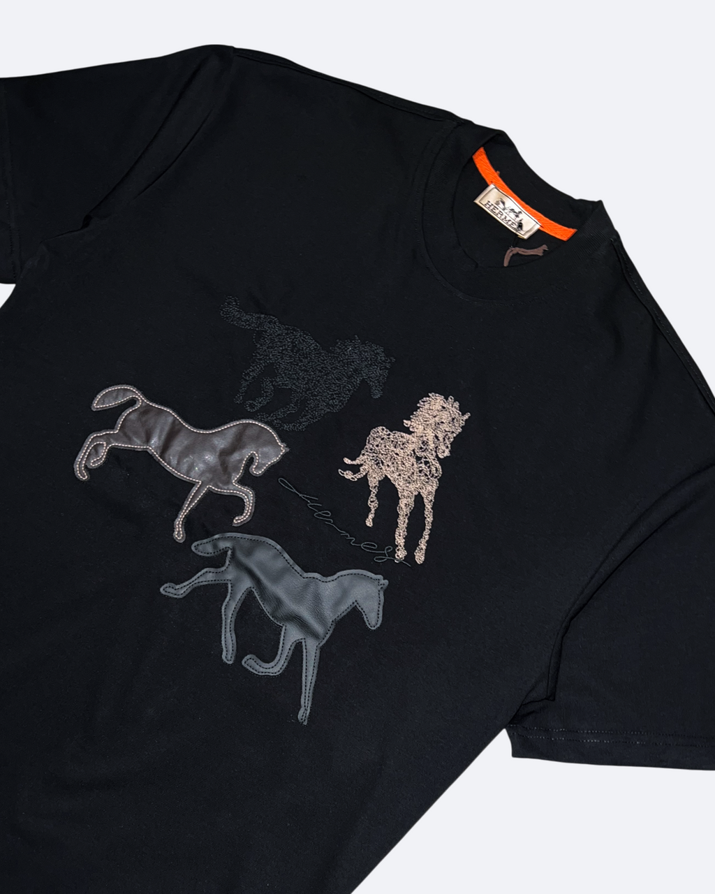 Hermes - Horse Couture T-Shirt - Black