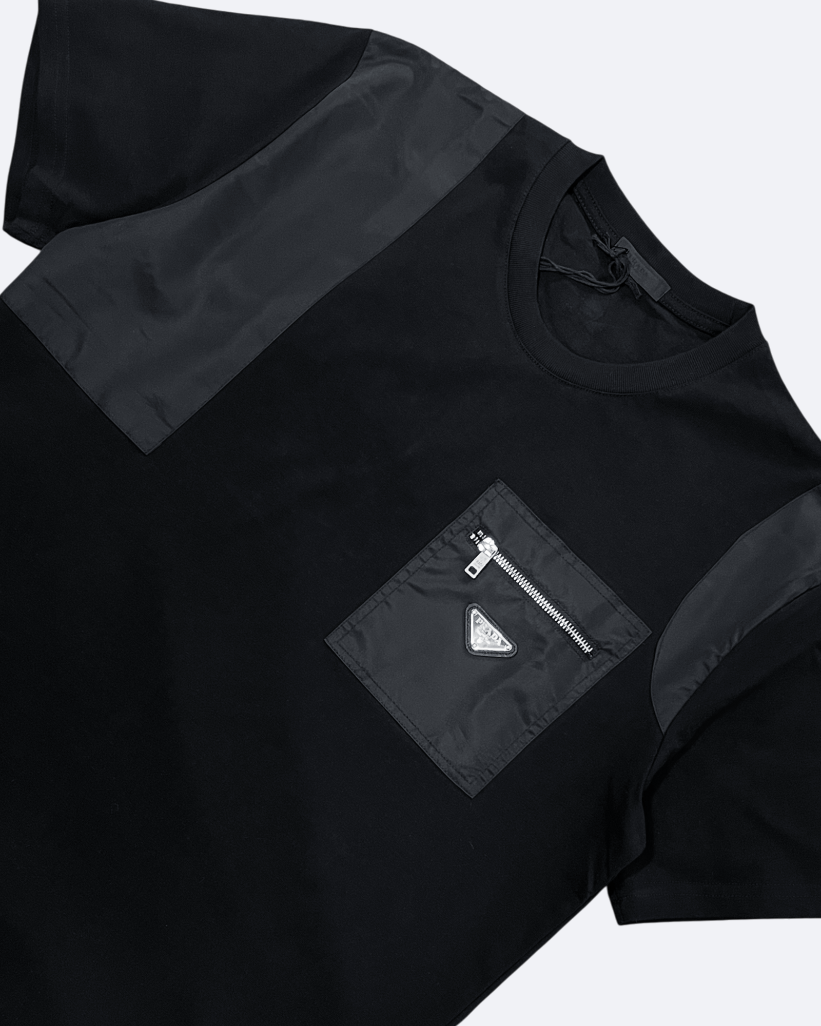 Prada - Concept Pocket Logo T-Shirt - Black
