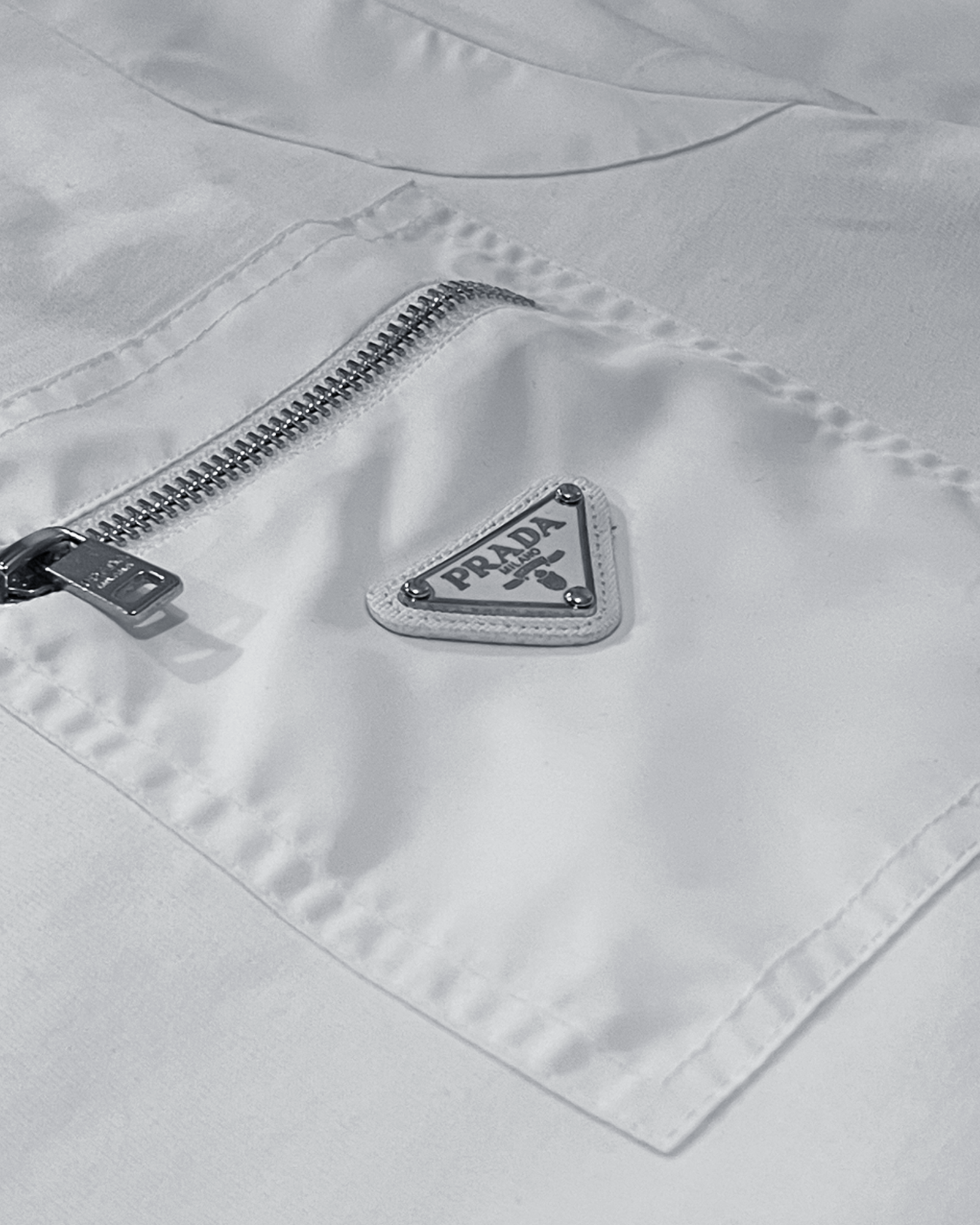 Prada - Concept Pocket Logo T-Shirt - White