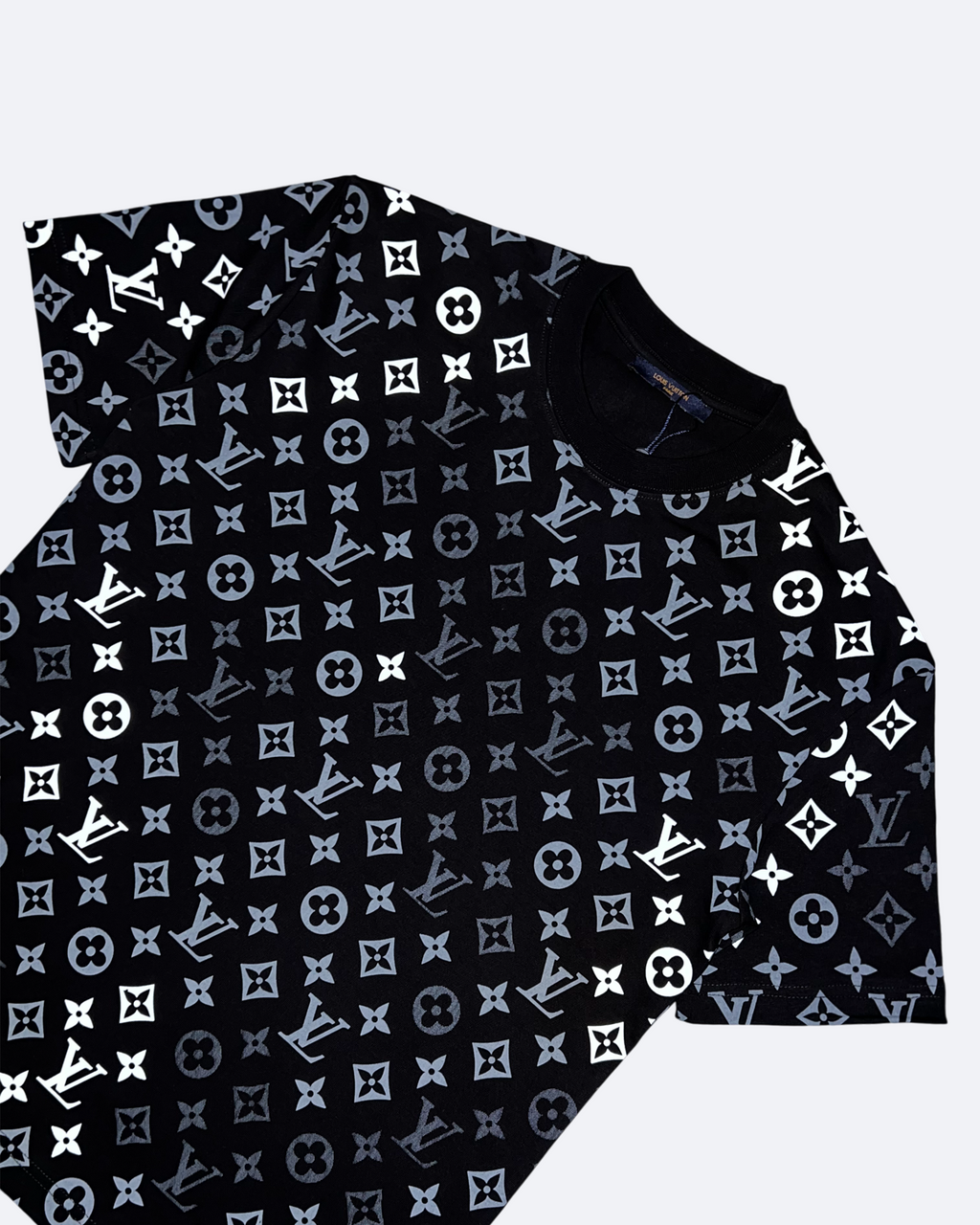 LVTN - Pattern T-Shirt - Black