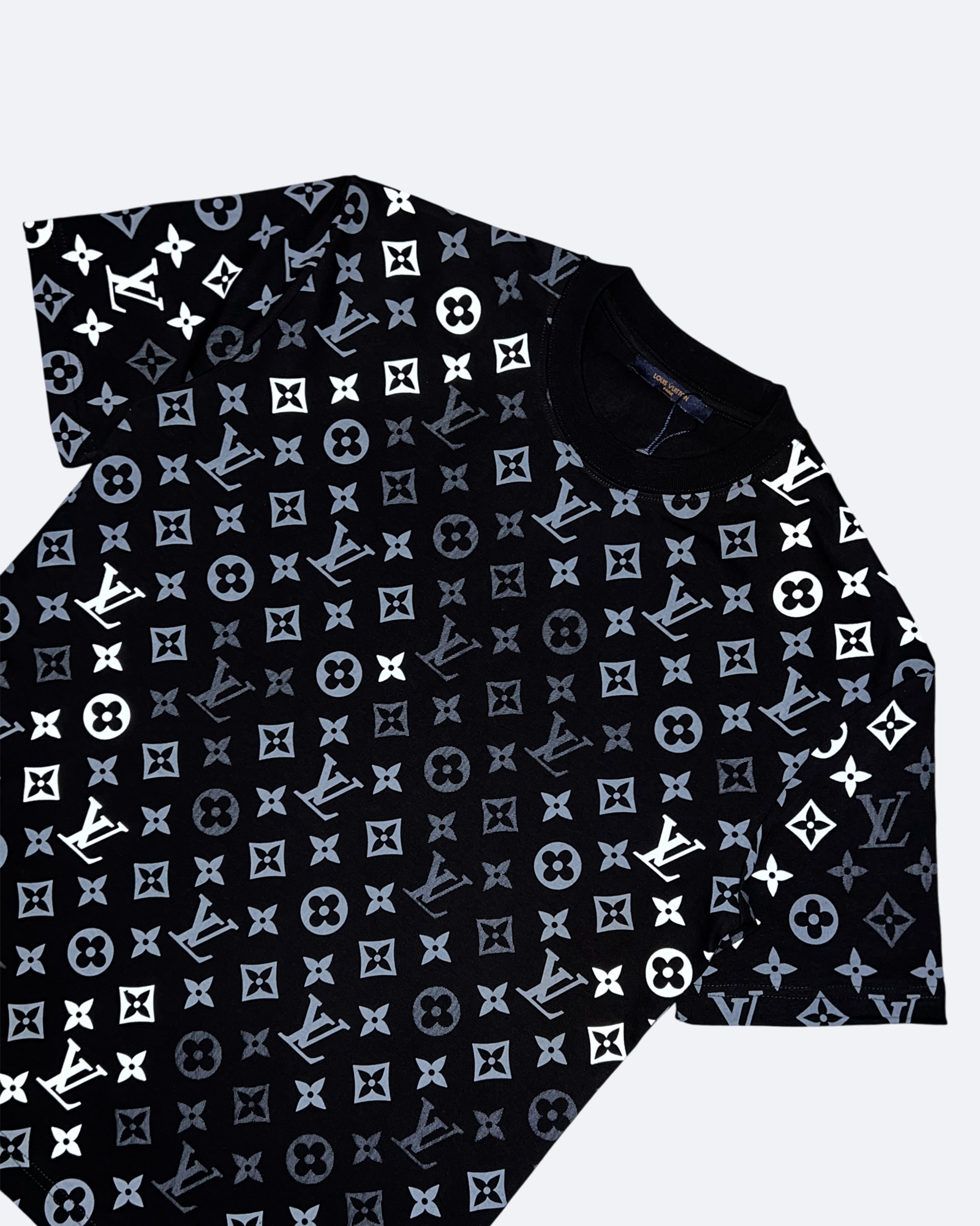 LVTN - Pattern T-Shirt - Black