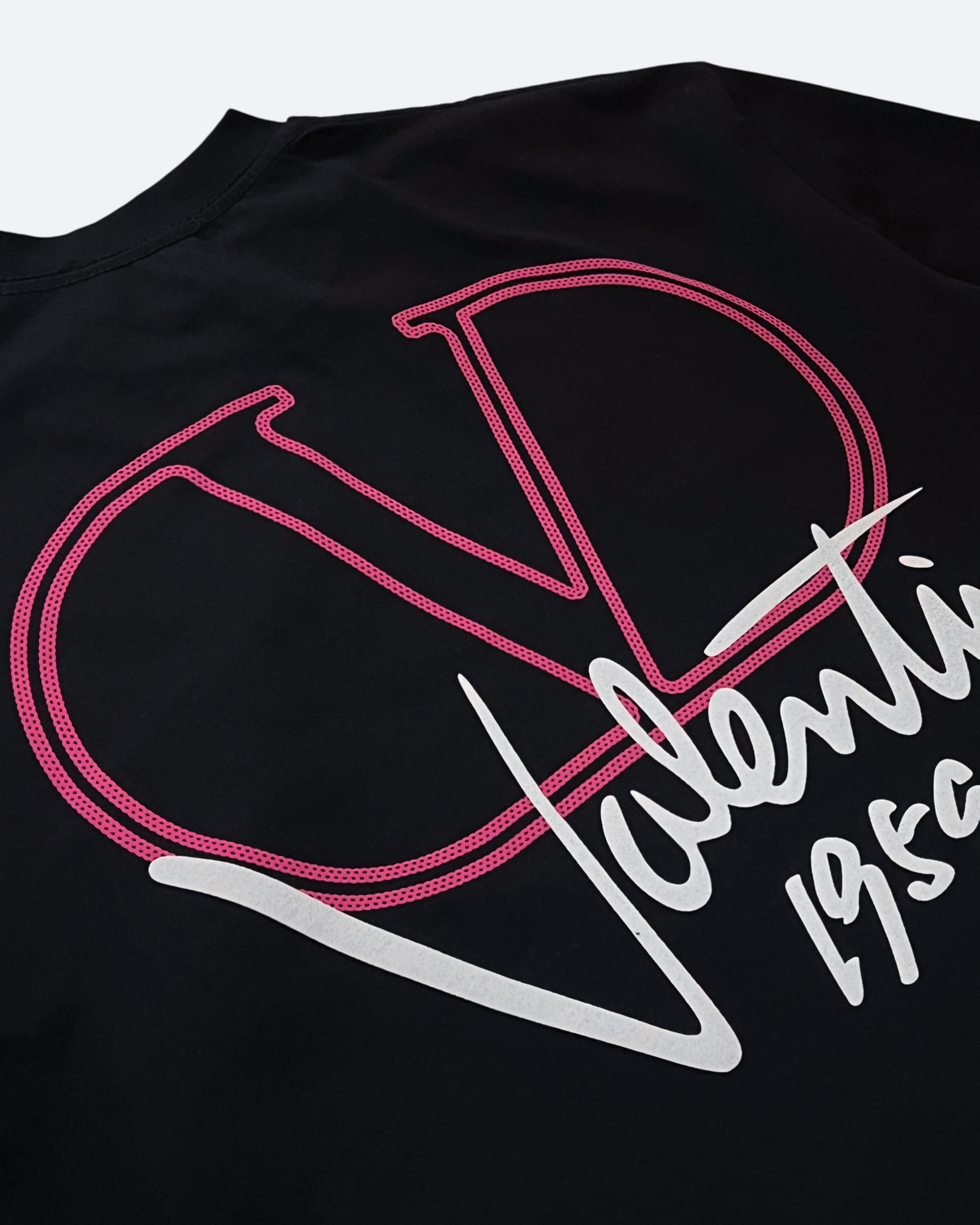 Valentino - Script Logo T-Shirt - Black