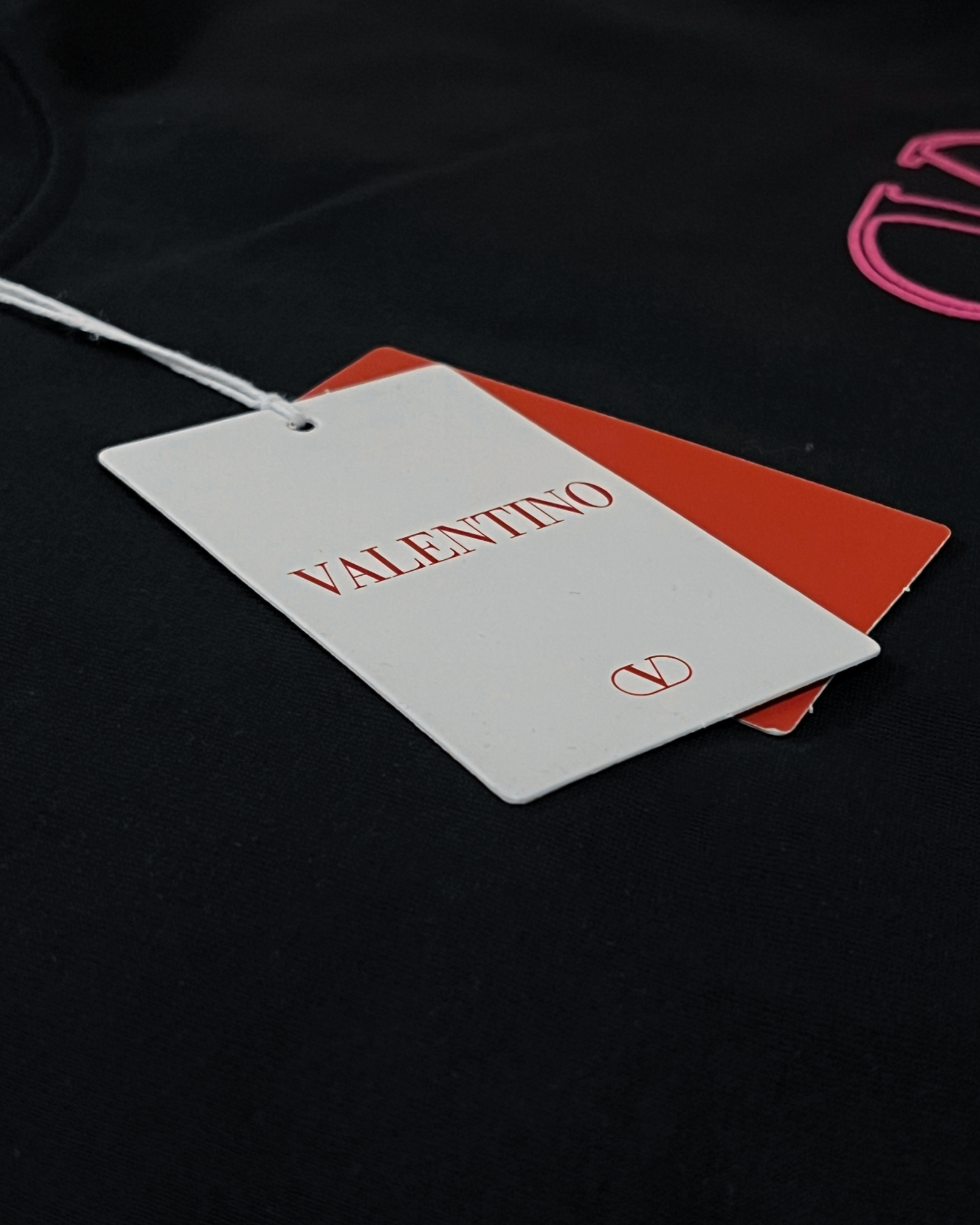 Valentino - Script Logo T-Shirt - Black