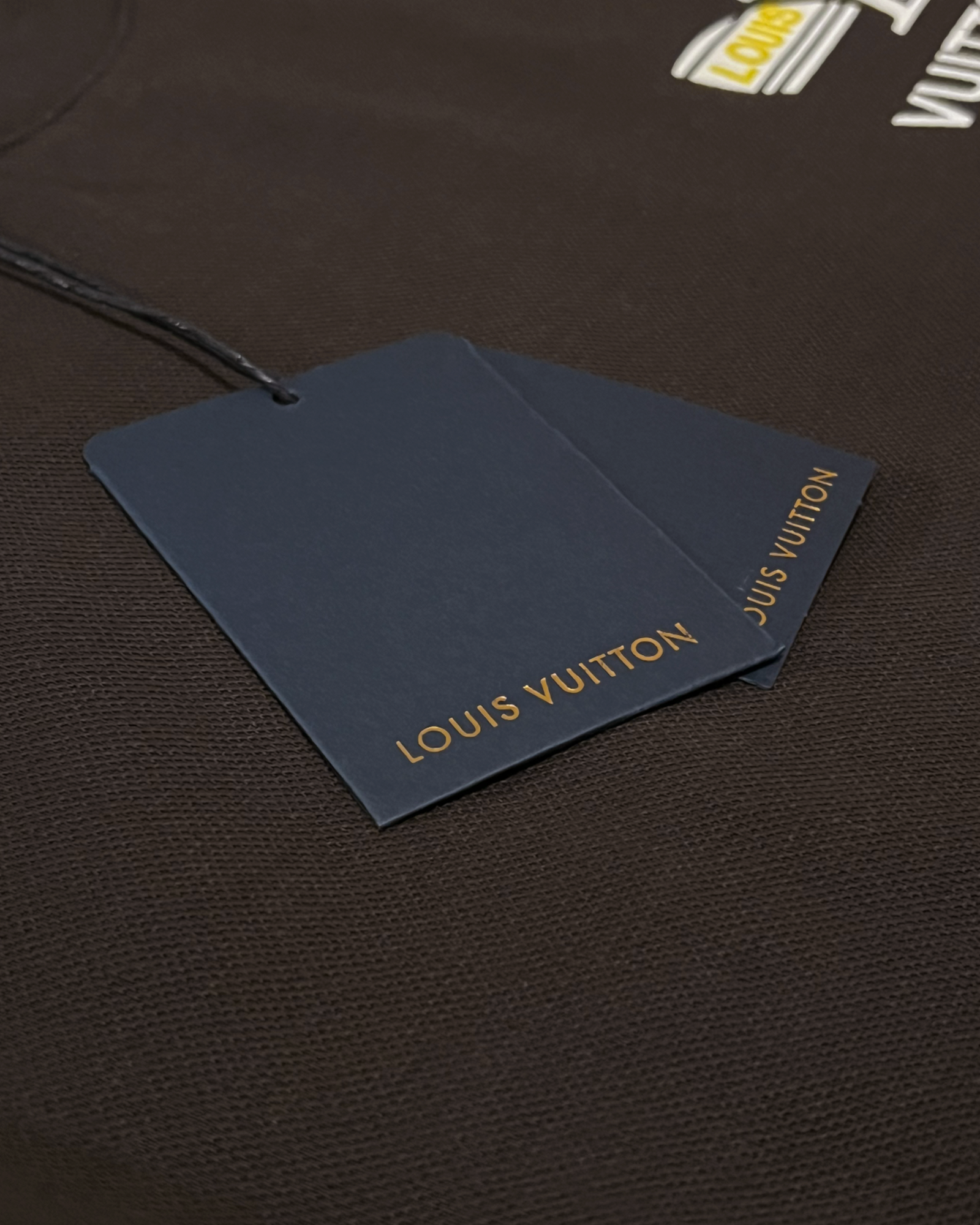 LVTN - Avio Logo T-Shirt - Dark Brown