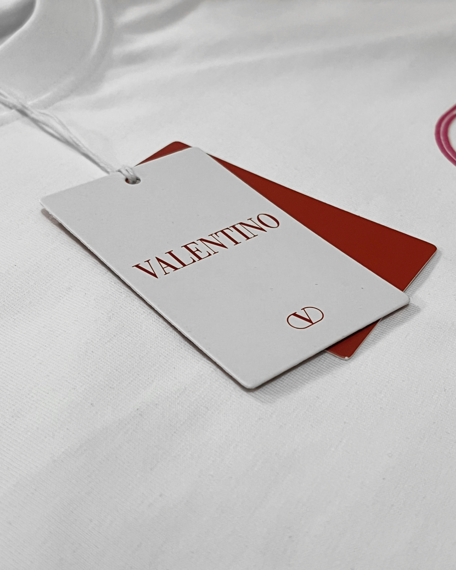 Valentino - Script Logo T-Shirt - White