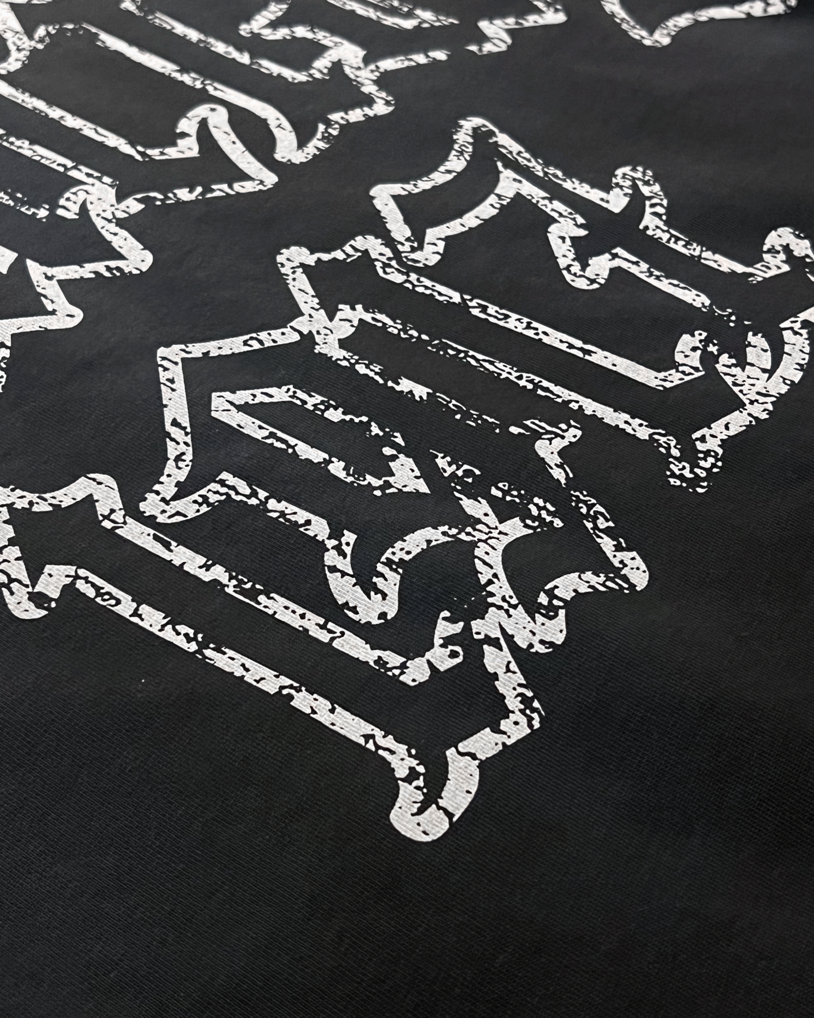 Balenciaga - Metal Back Logo T-Shirt - Washed Black