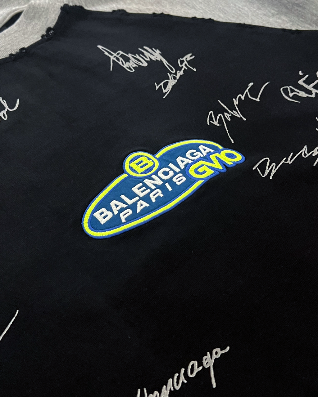Balenciaga - Autograph T-Shirt - Black