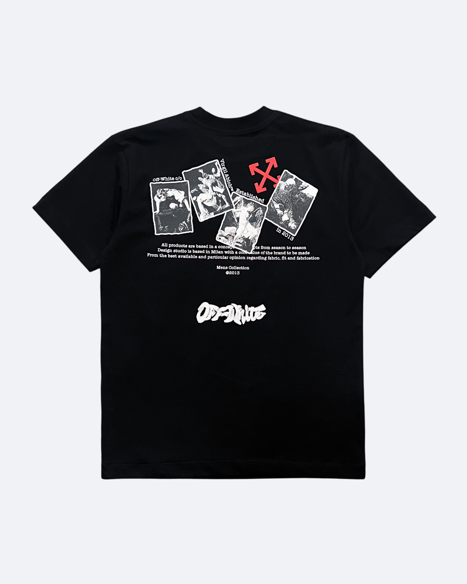 Off-White - Caravaggio Graphic T-Shirt - Black