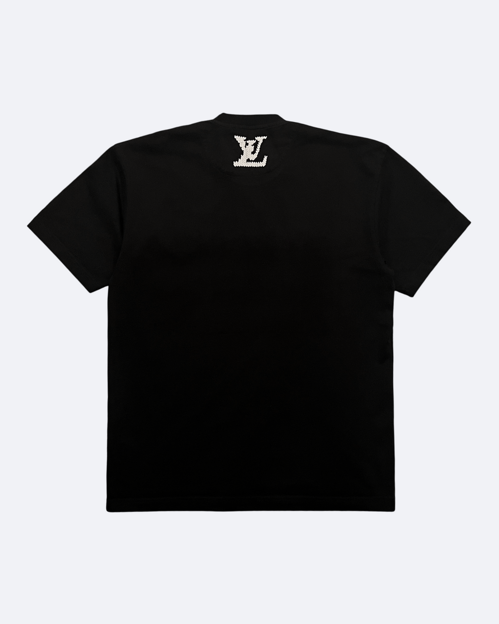 LVTN - Marque Knitted Logo T-Shirt - Black