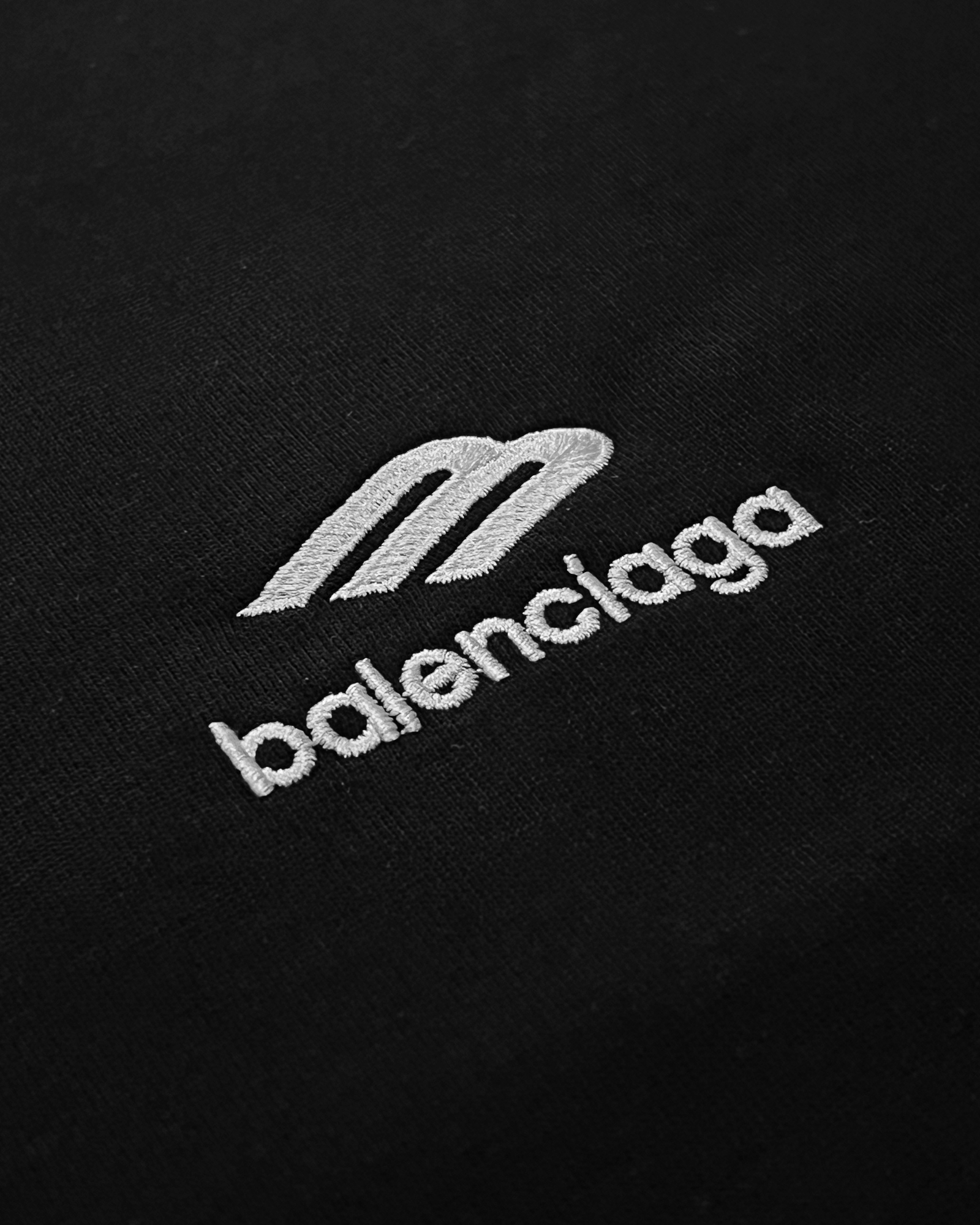 Balenciaga - 3B Logo T-Shirt - Black