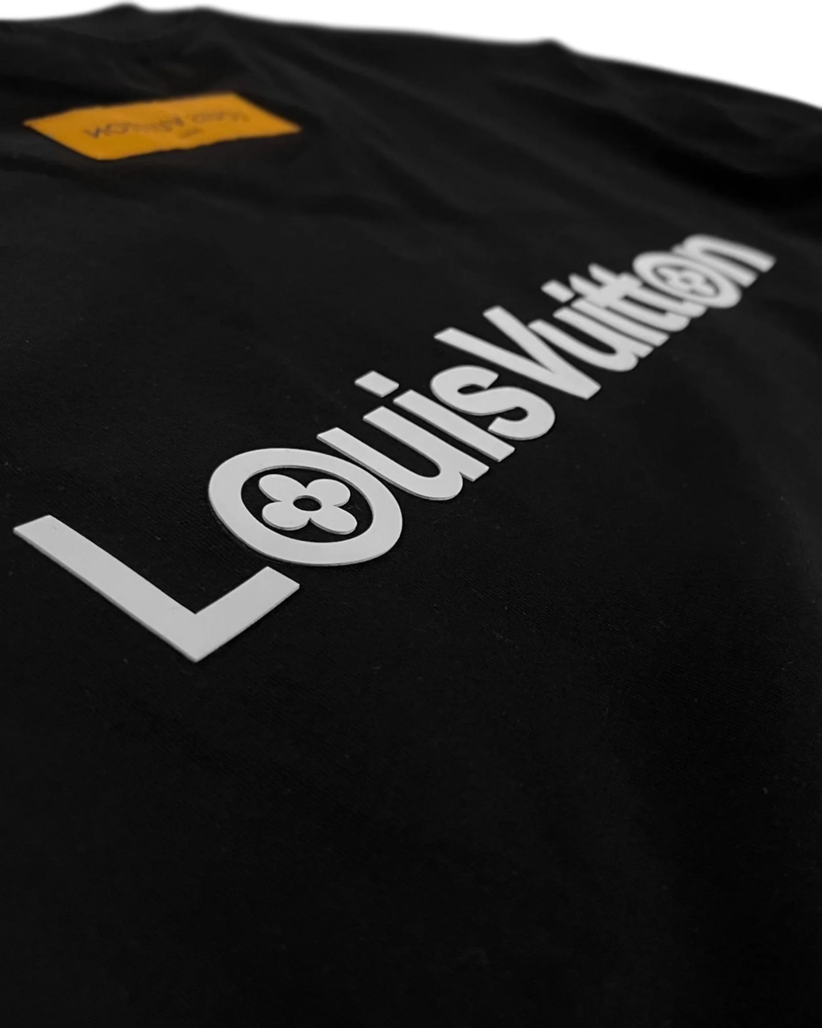Louis Vuitton - LV Rubber Logo T-Shirt - Black