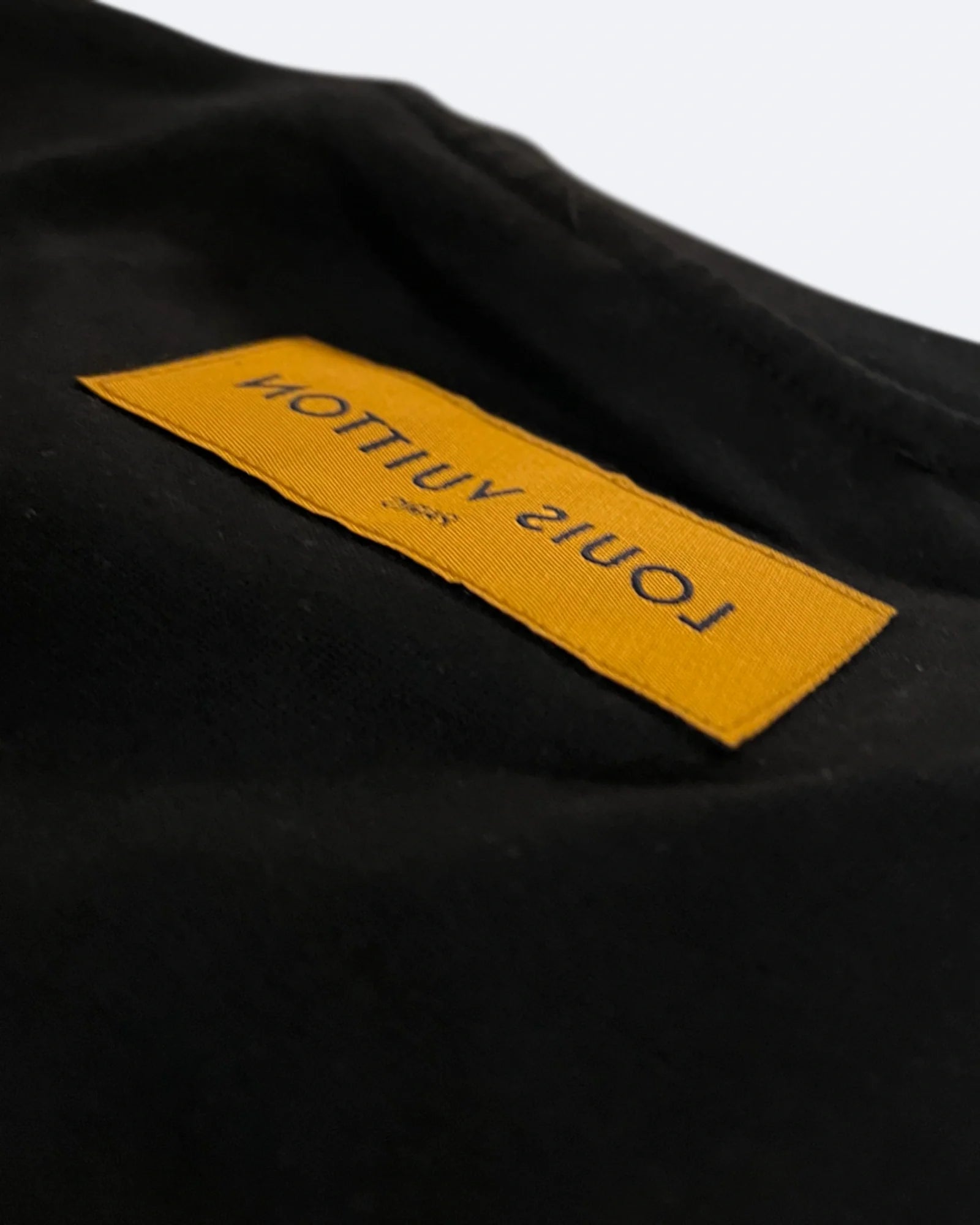 Louis Vuitton - LV Rubber Logo T-Shirt - Black