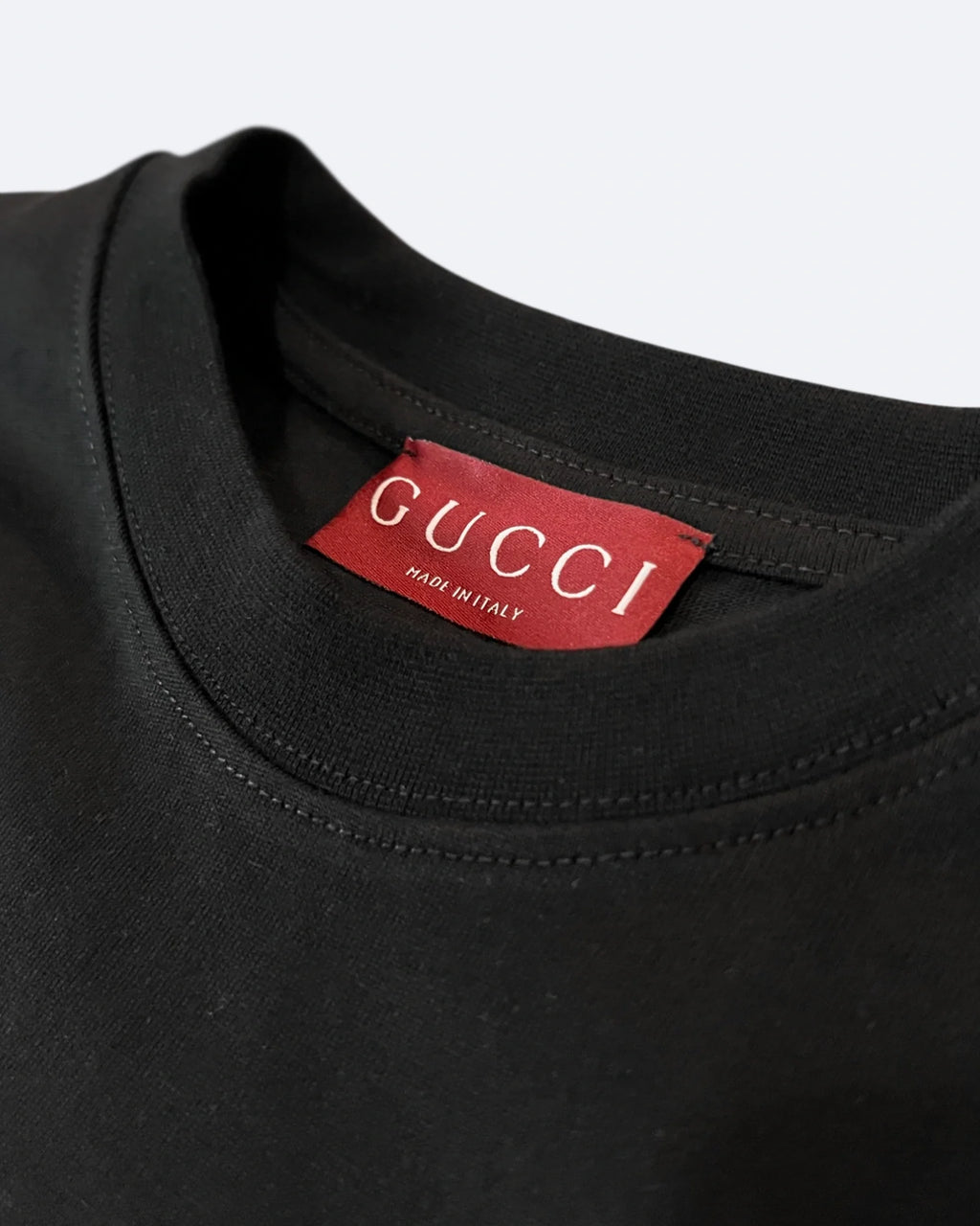 Gucci - Snake Logo T-Shirt - Black