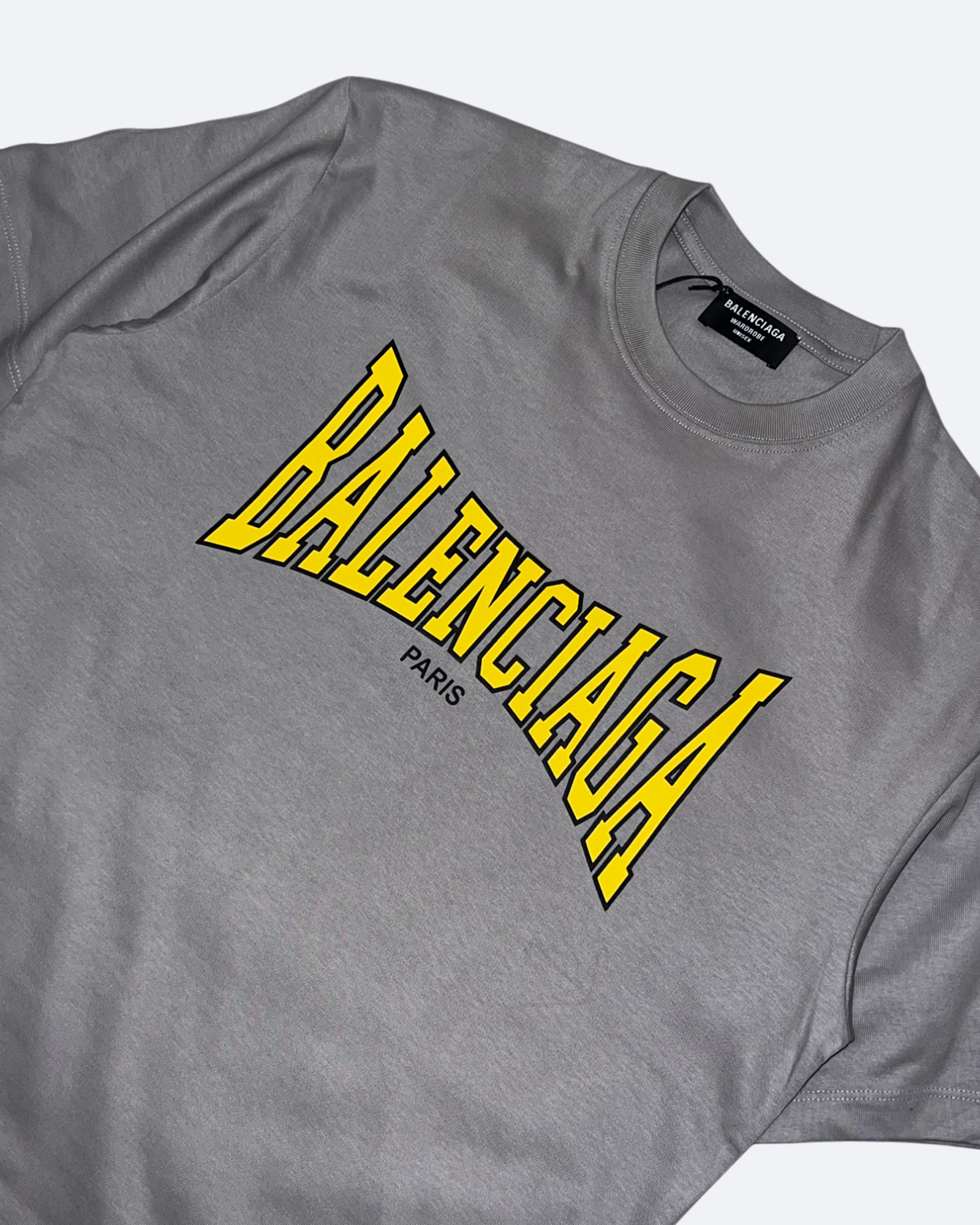 Balenciaga - Boxing Logo T-Shirt - Gray