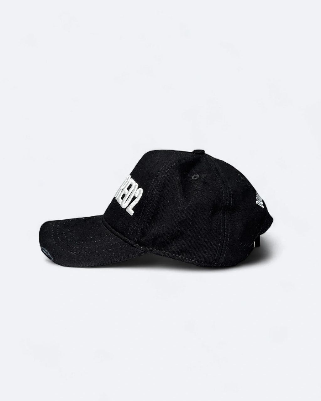 Dsquared2 - Condensed Logotype Embroidery Cap - Black