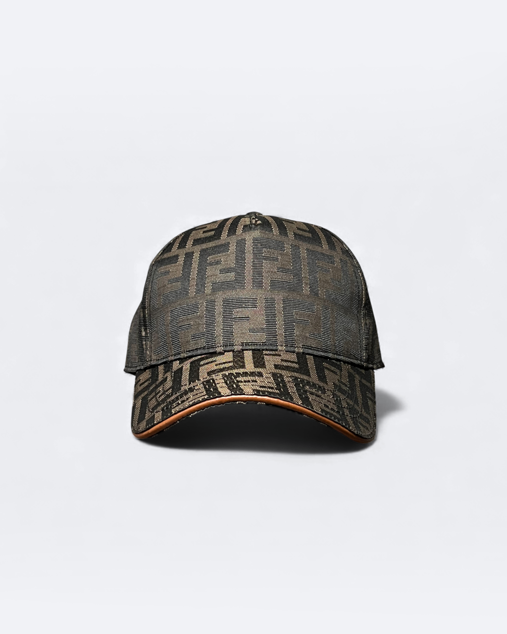 Fendi - FF Pattern Cap - Brown