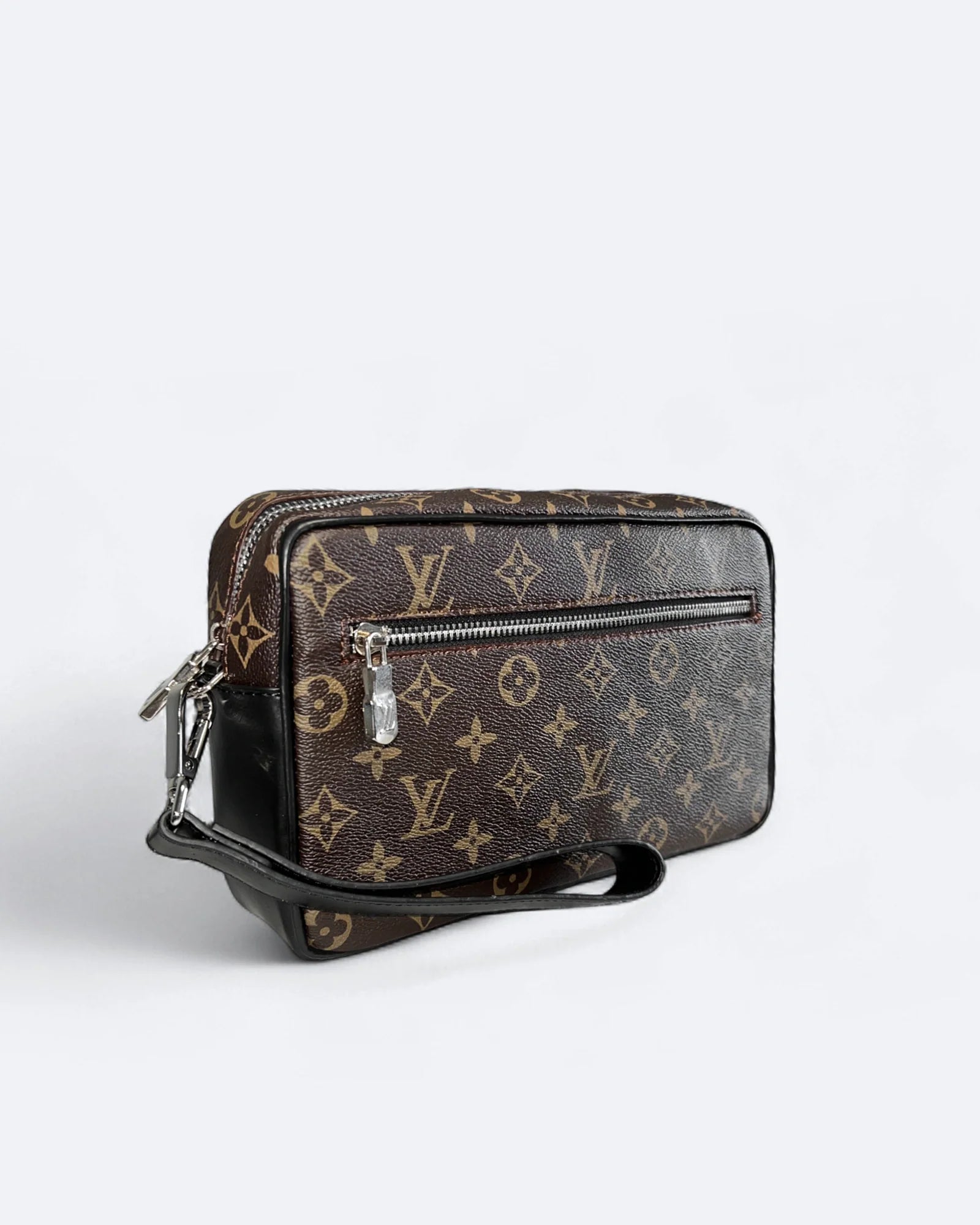 LVTN - Wristlet Pouch Bag - Brown