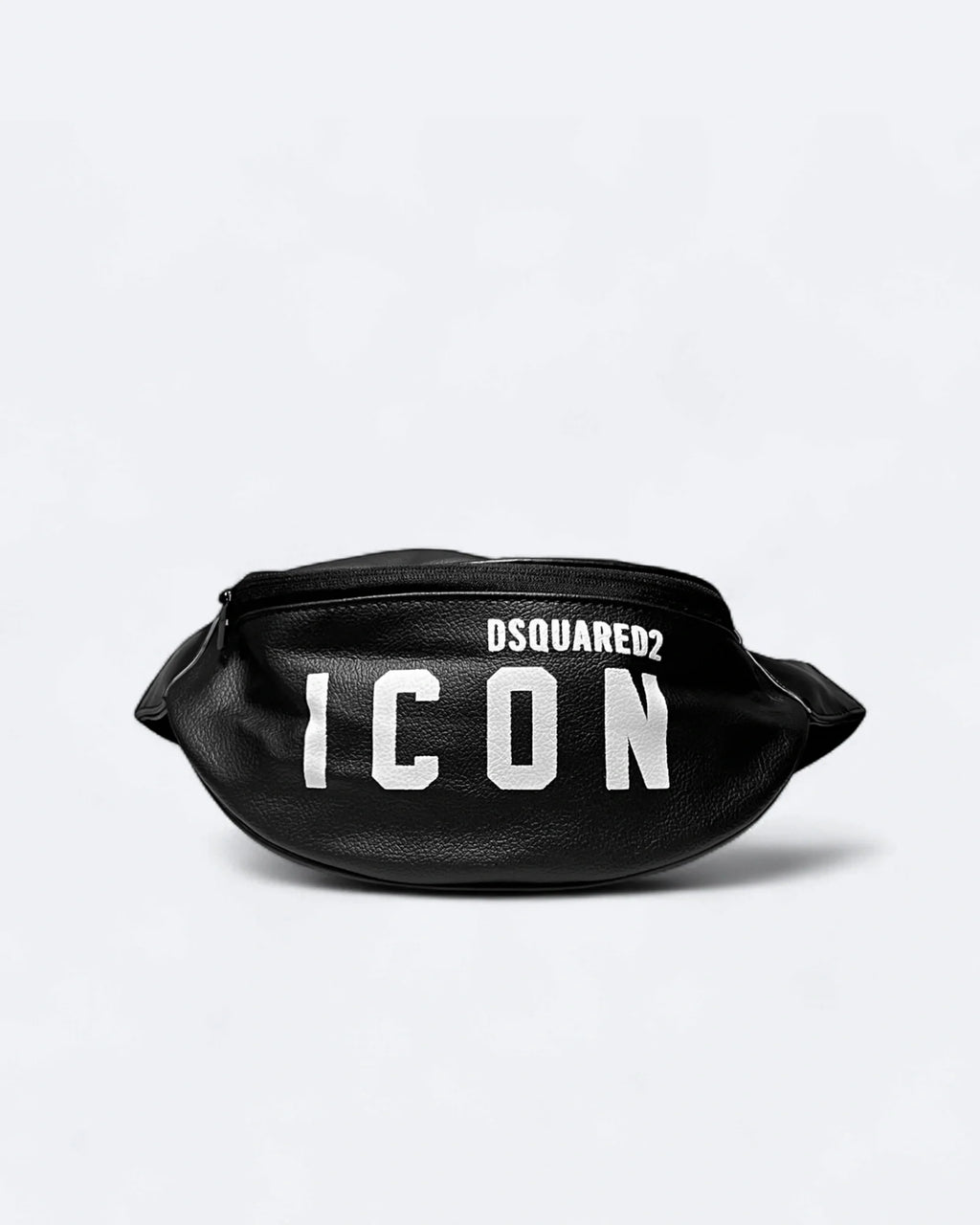 Dsquared2 - ICON Leather Crossbody Bag - Black
