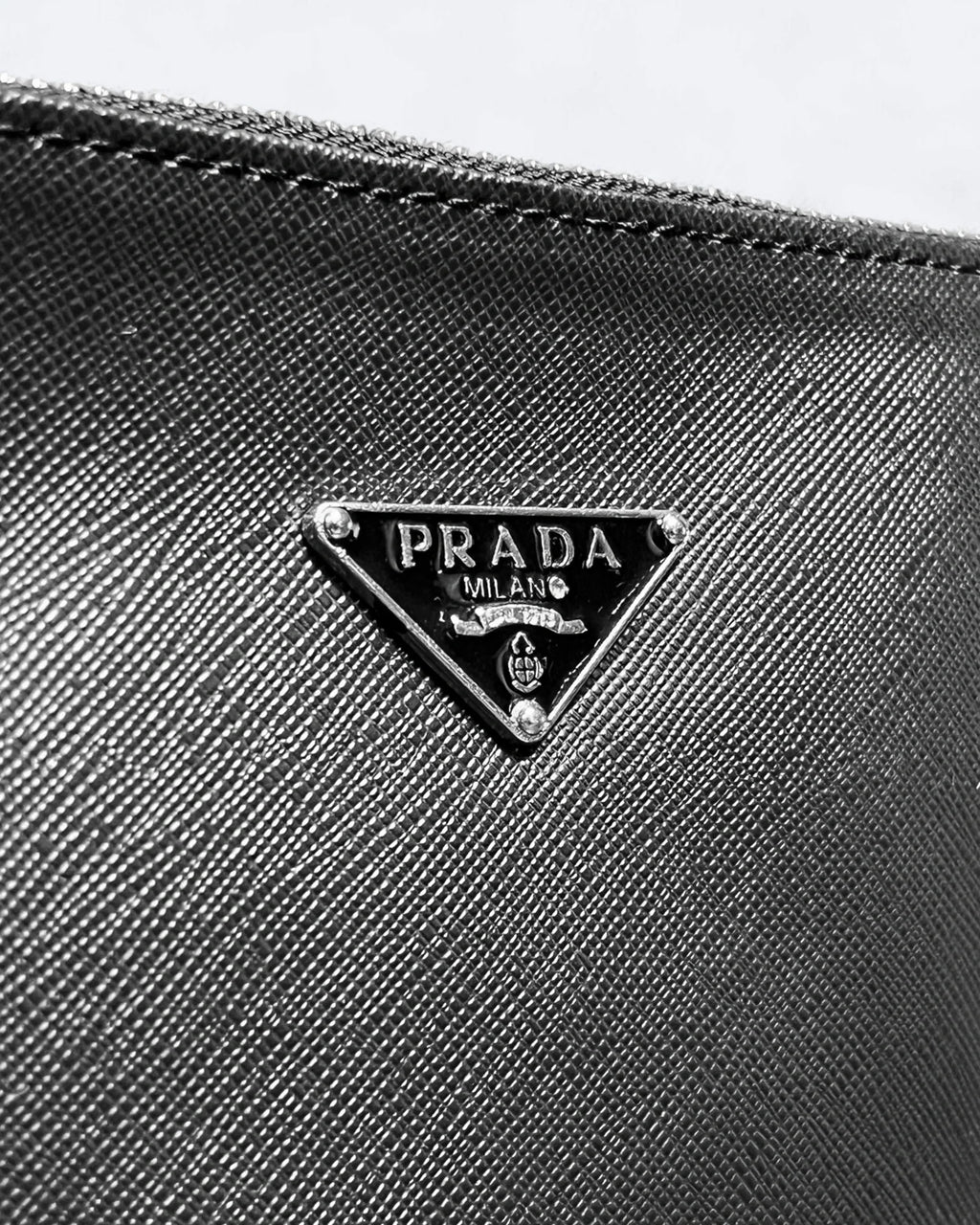 Prada - Portfolio Pouch - Black