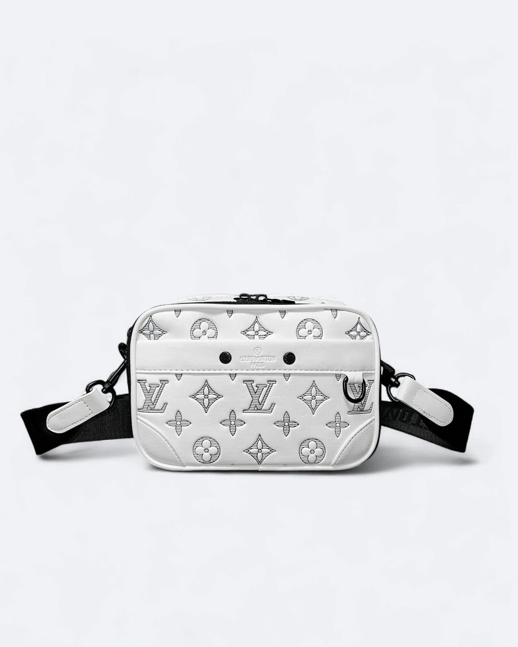 LVTN - Alpha Crossbody Bag - White/Dark Blue