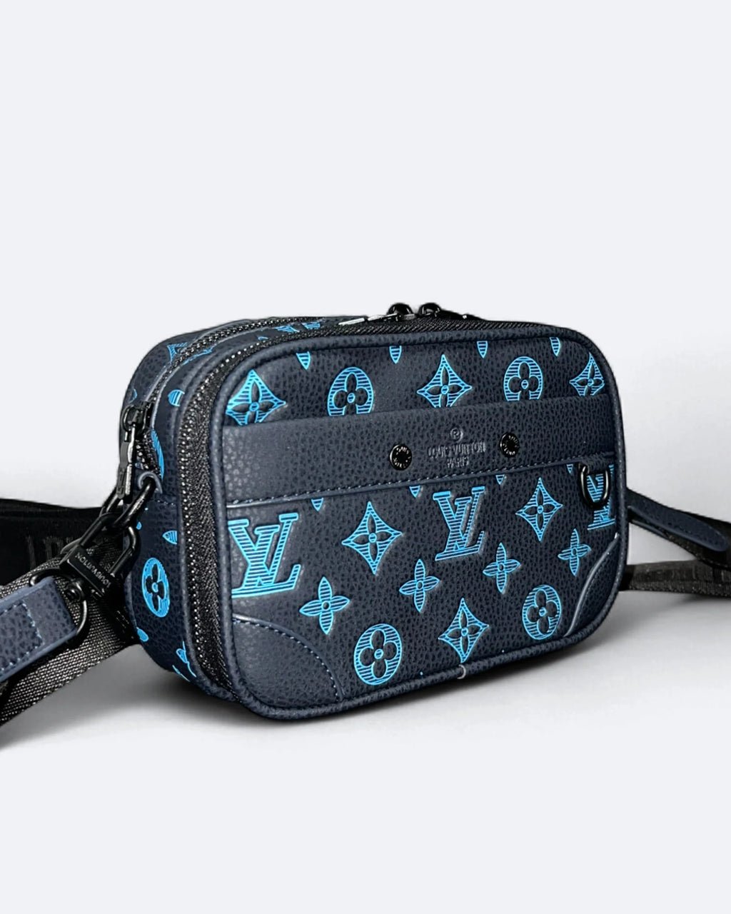LVTN - Alpha Crossbody Bag - Dark Blue/Blue