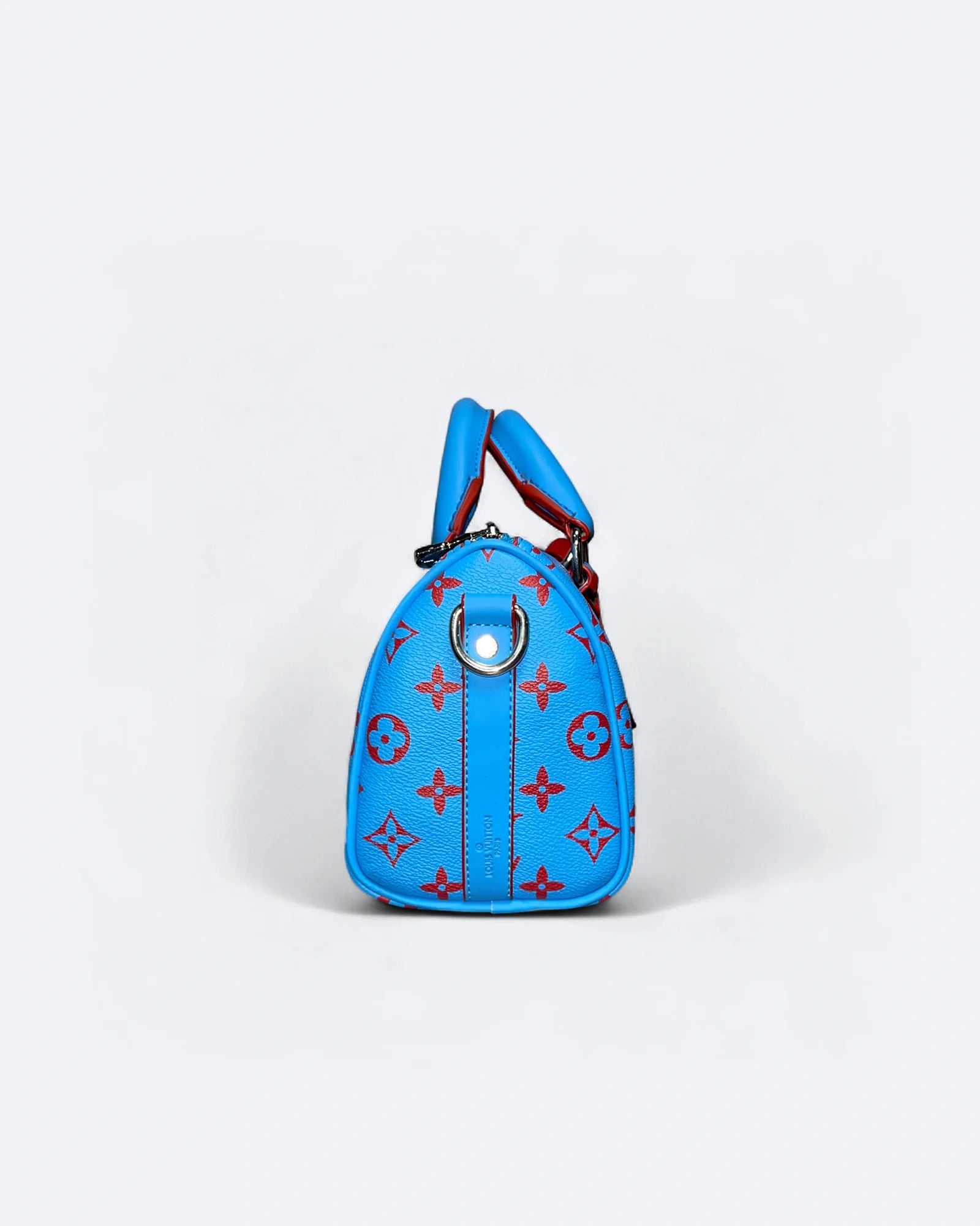 LVTN - Small Duffle Handbag - Blue/Red