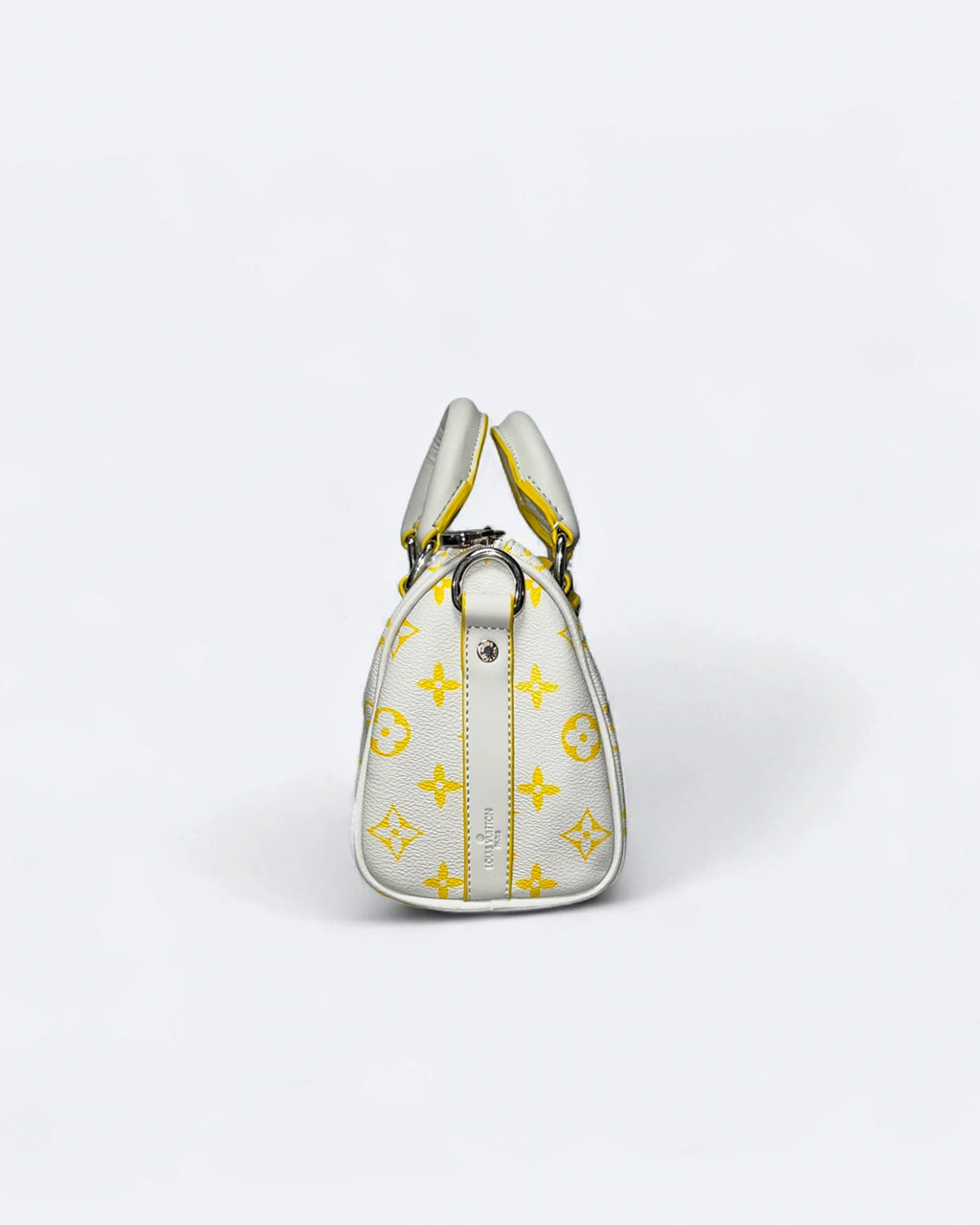 LVTN - Small Duffle Handbag - White/Yellow