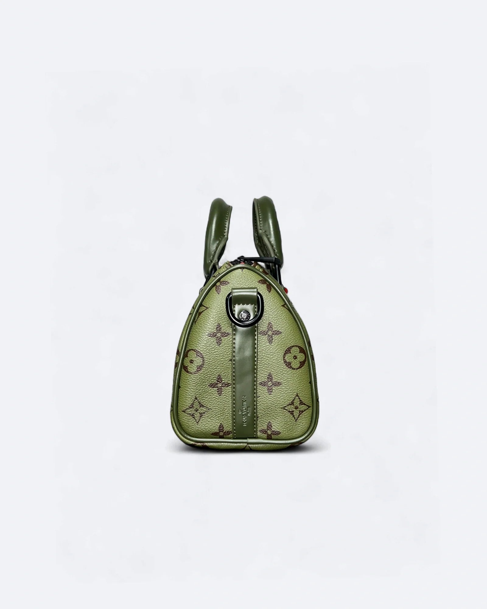 LVTN - Small Duffle Handbag - Green/Red