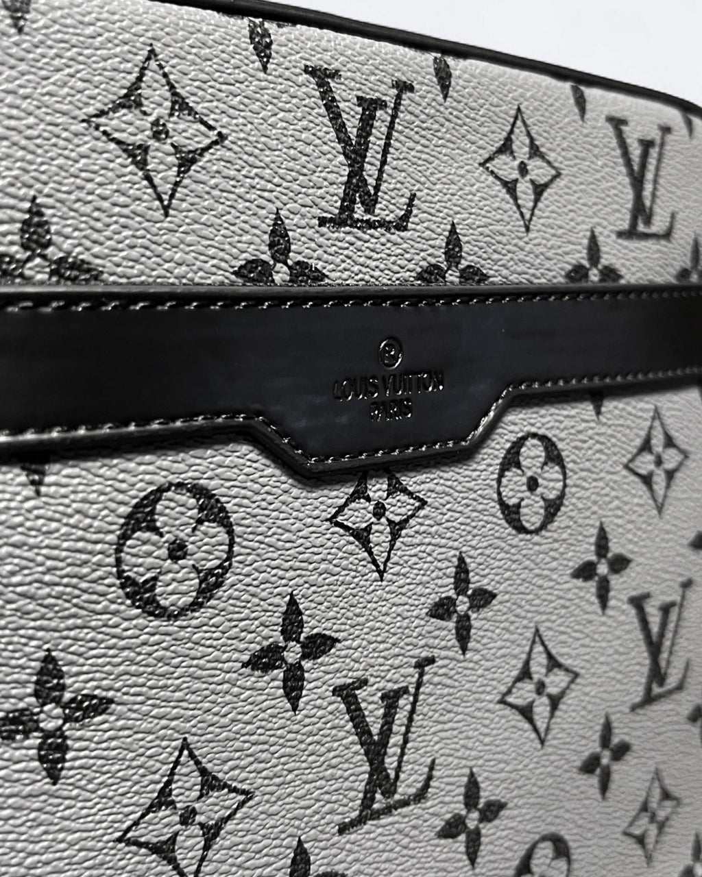 LVTN - Monogram Pattern Trio Set Bags - Gray/Blue