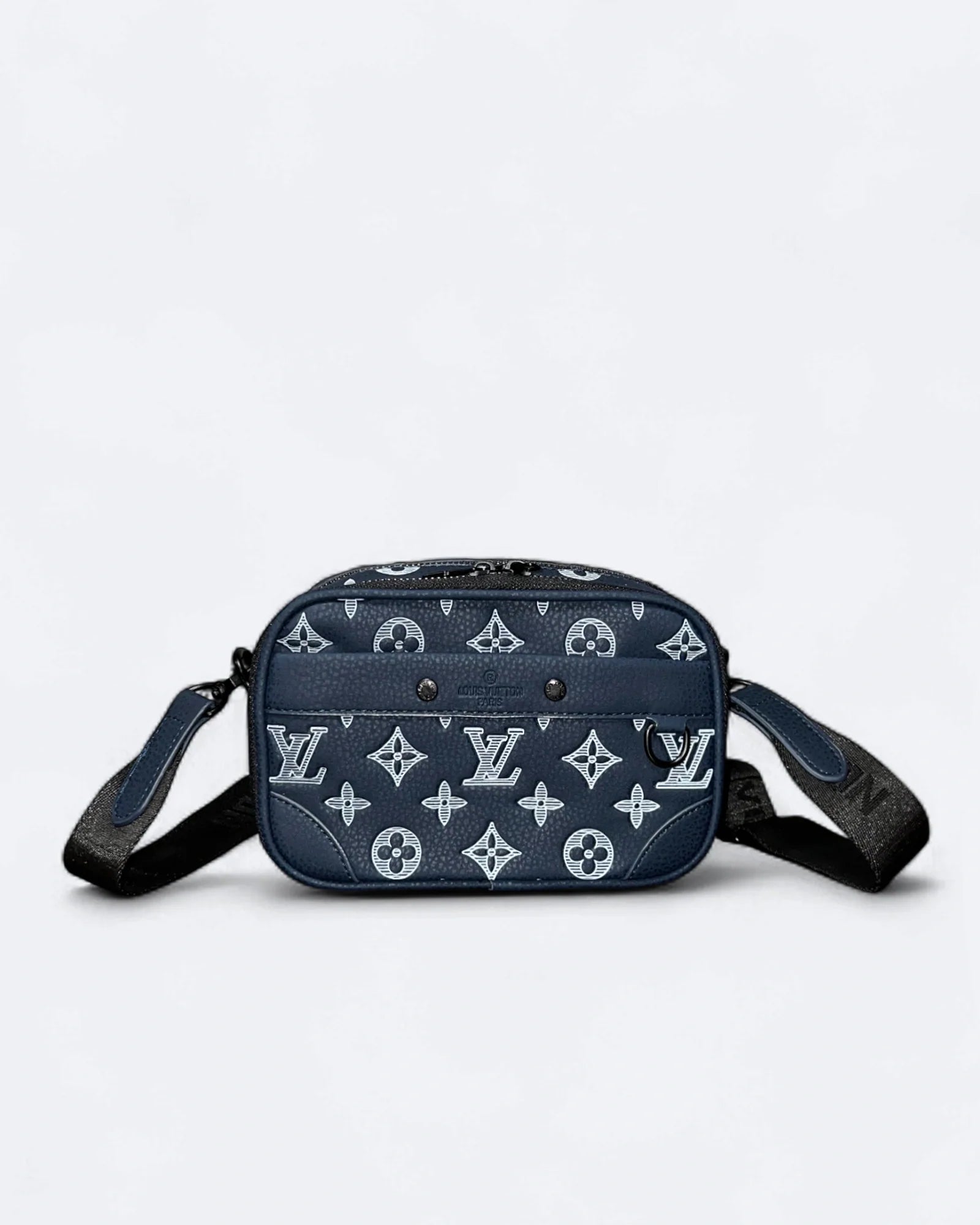 LVTN - Alpha Crossbody Bag - Dark Blue/White