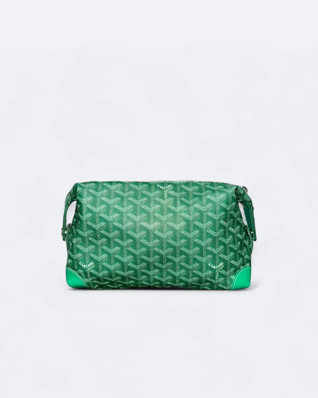 Goyard - Goyardine Pattern Hand Pouch Bag - Green