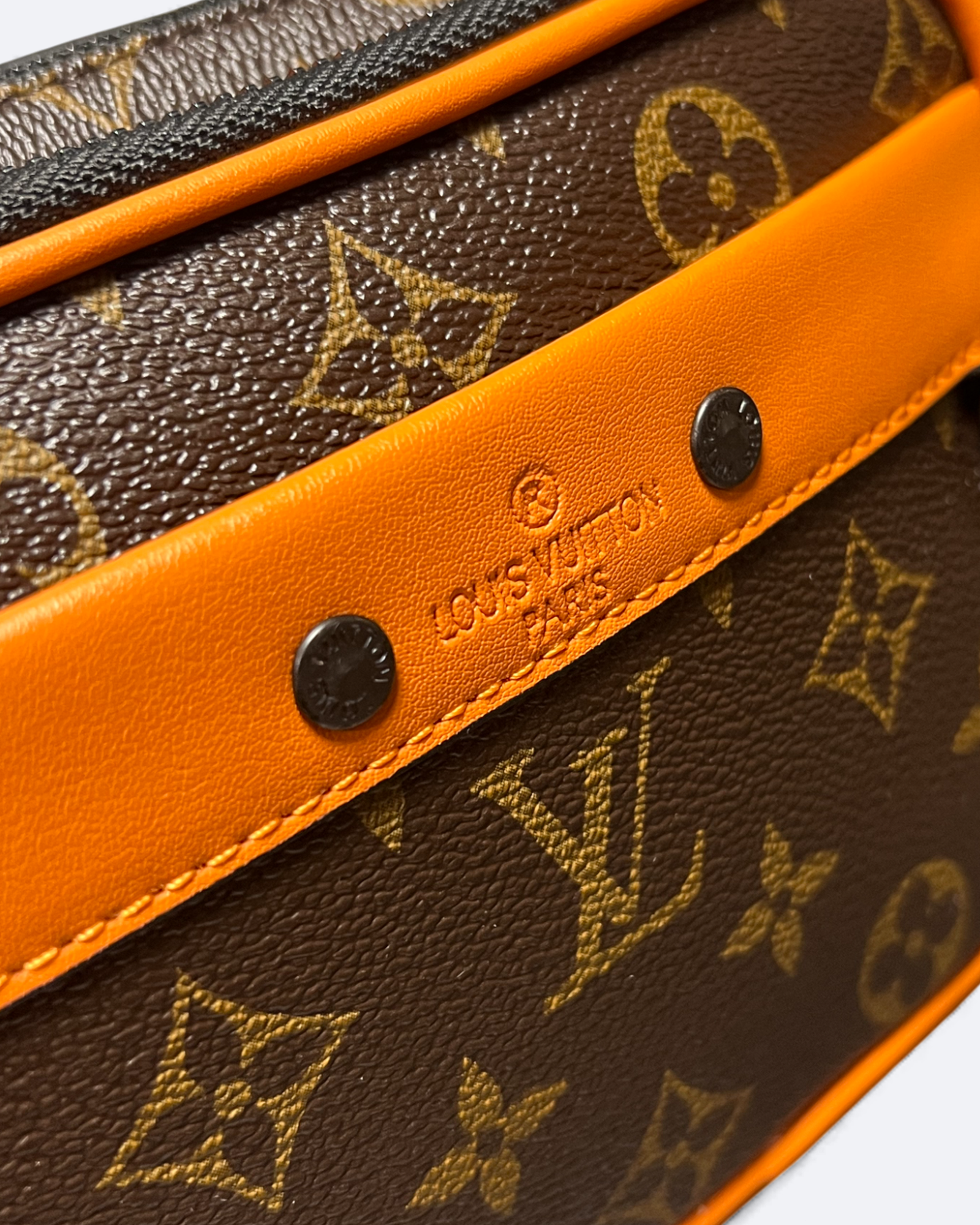 LVTN - Alpha Crossbody Bag - Brown/Orange