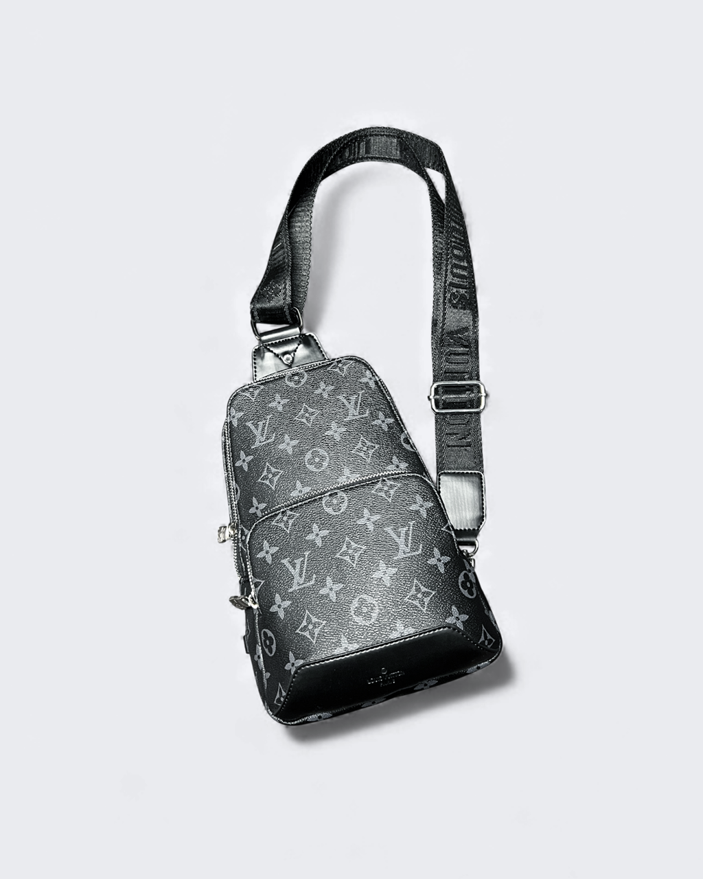 LVTN - Pattern Avenue Crossbody Bag - Black