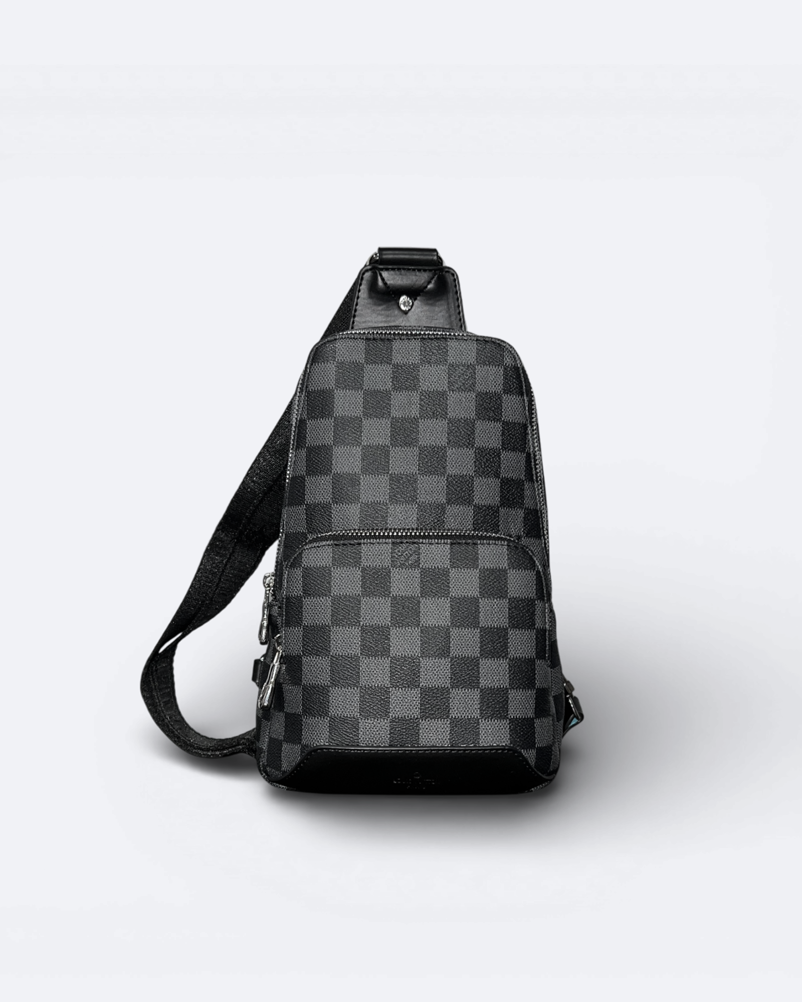 LVTN - Damier Avenue Crossbody Bag - Black