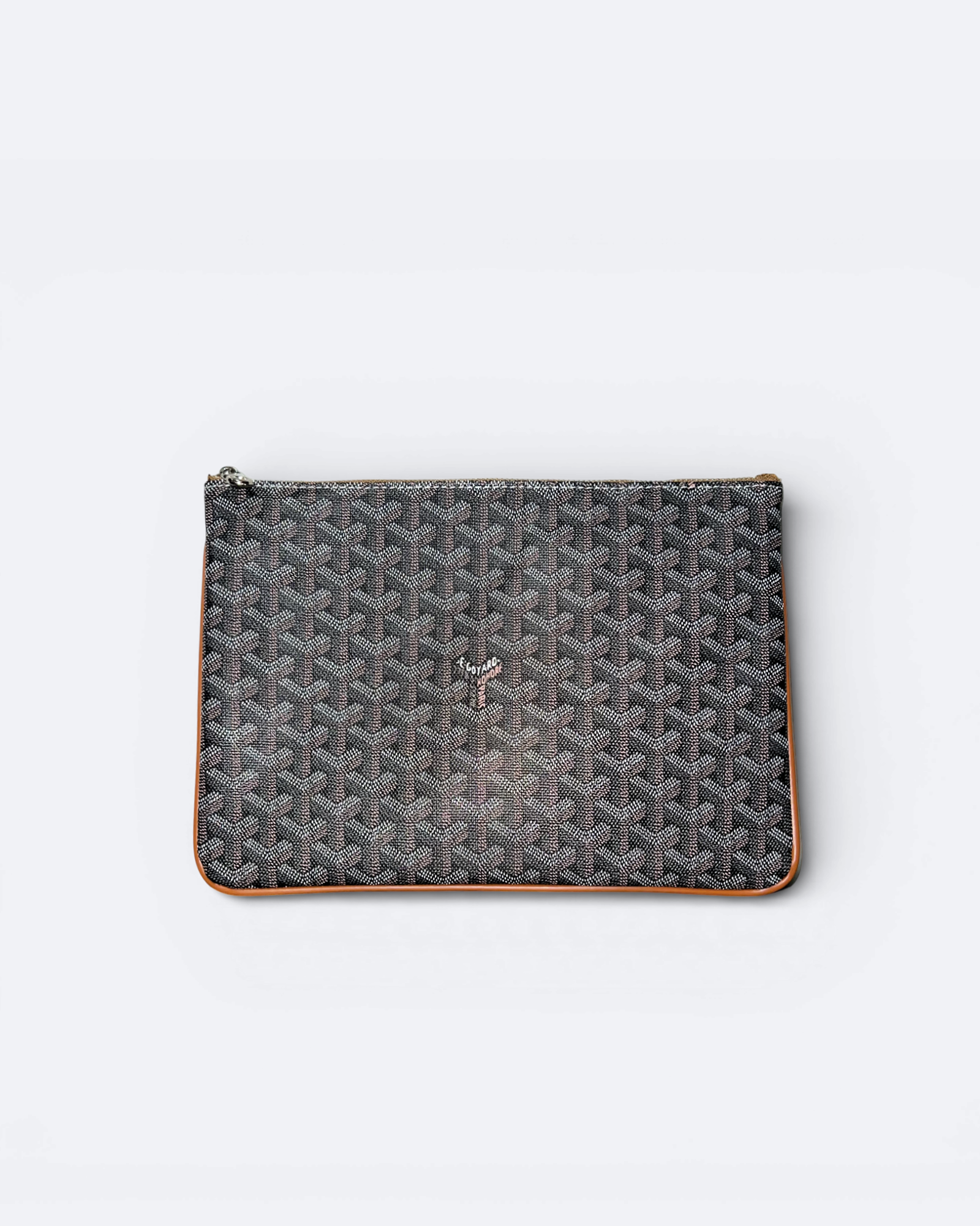 Goyard - Portfolio Pouch - Leather Brown