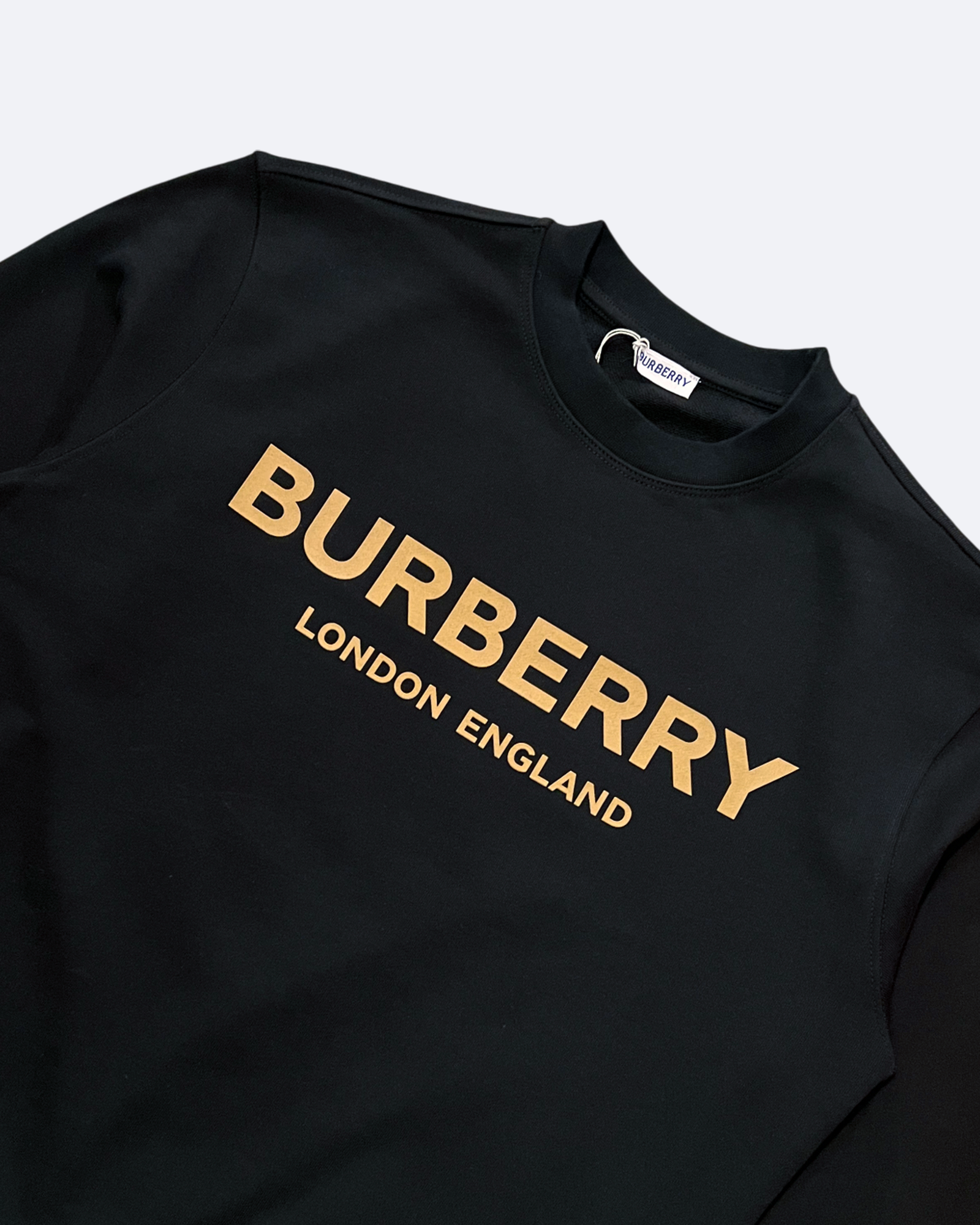 Burberry - Classic Beige Logo Sweatshirt - Black