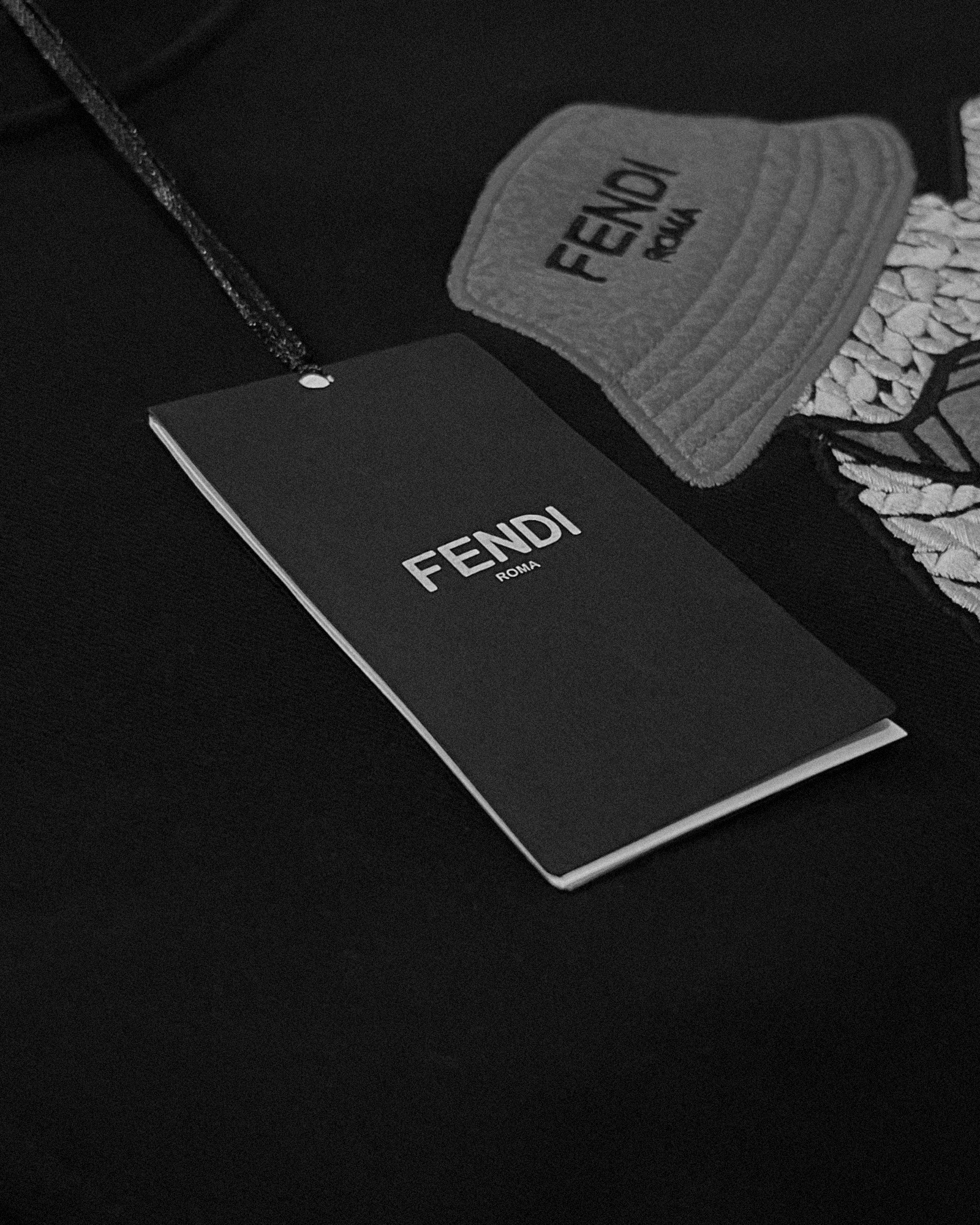 Fendi - Embroidered Mascot Sweatshirt - Black