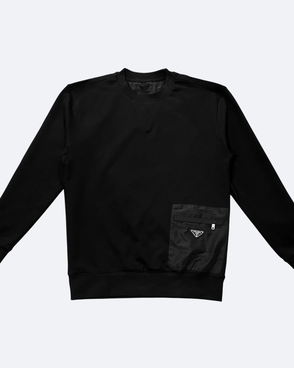 Prada - Bottom Pocket Sweatshirt - Black