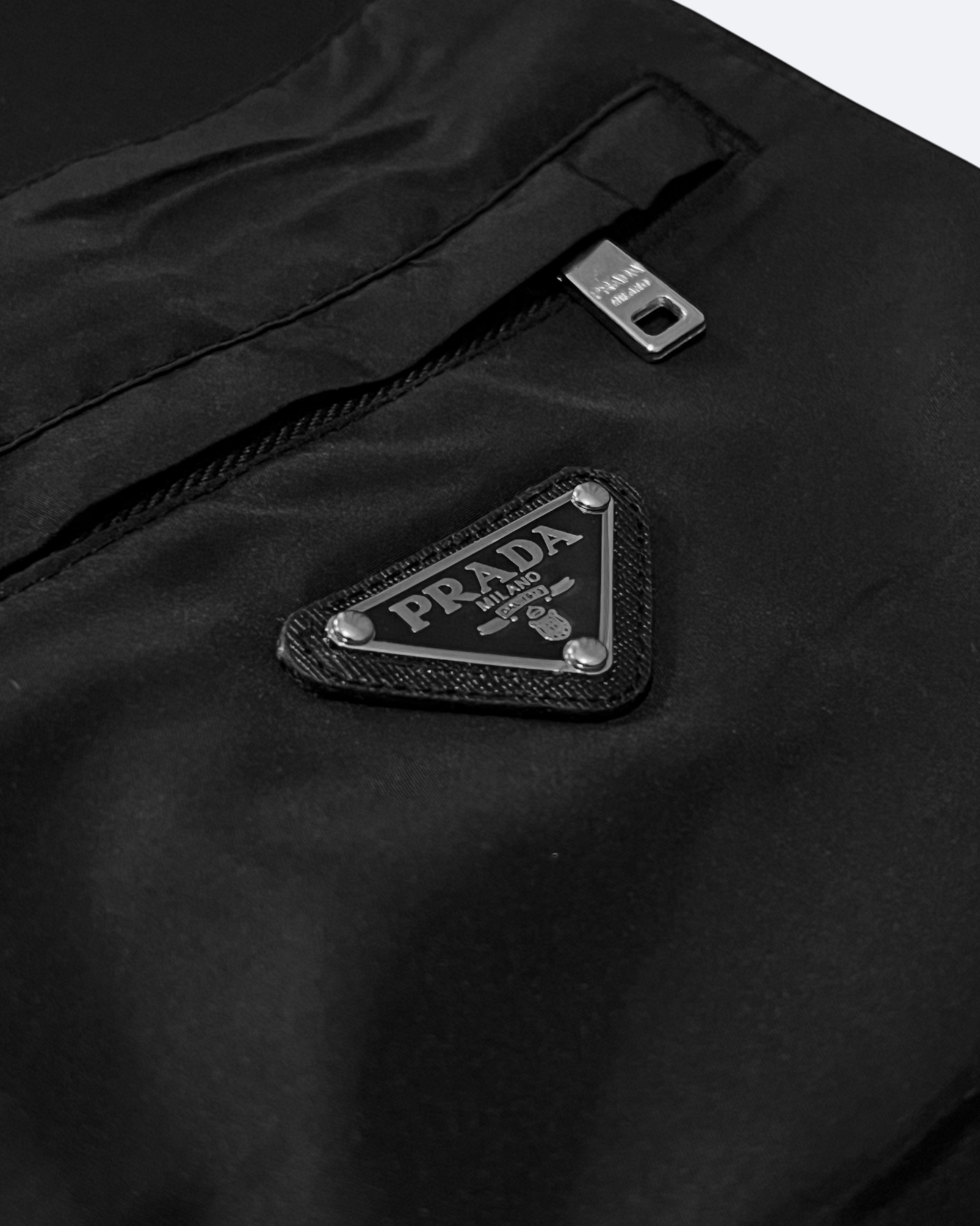 Prada - Bottom Pocket Sweatshirt - Black