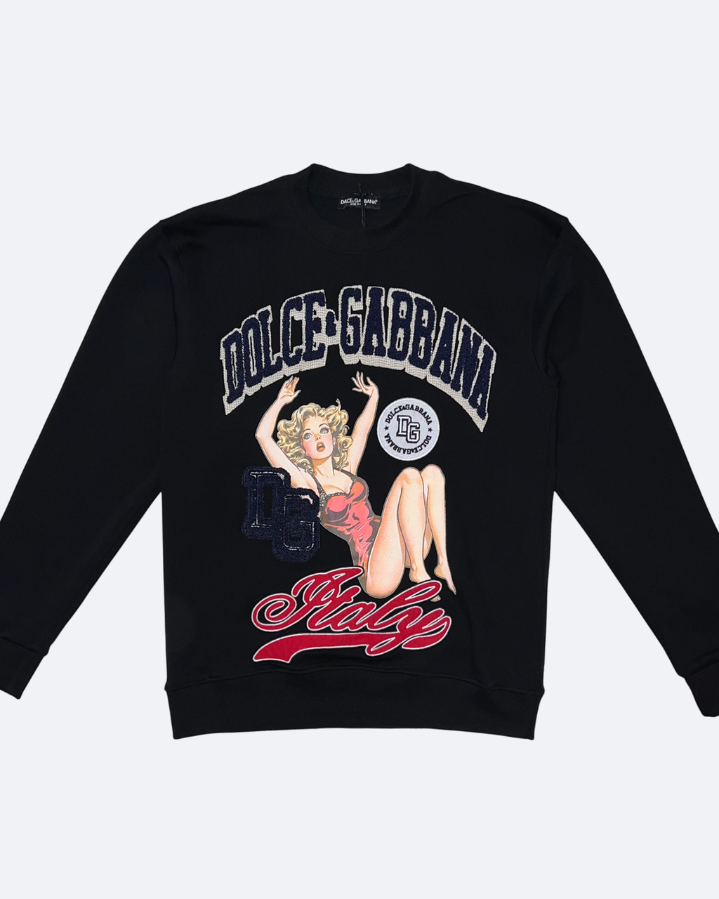 Dolce & Gabbana - Playa Graphic Sweatshirt - Black