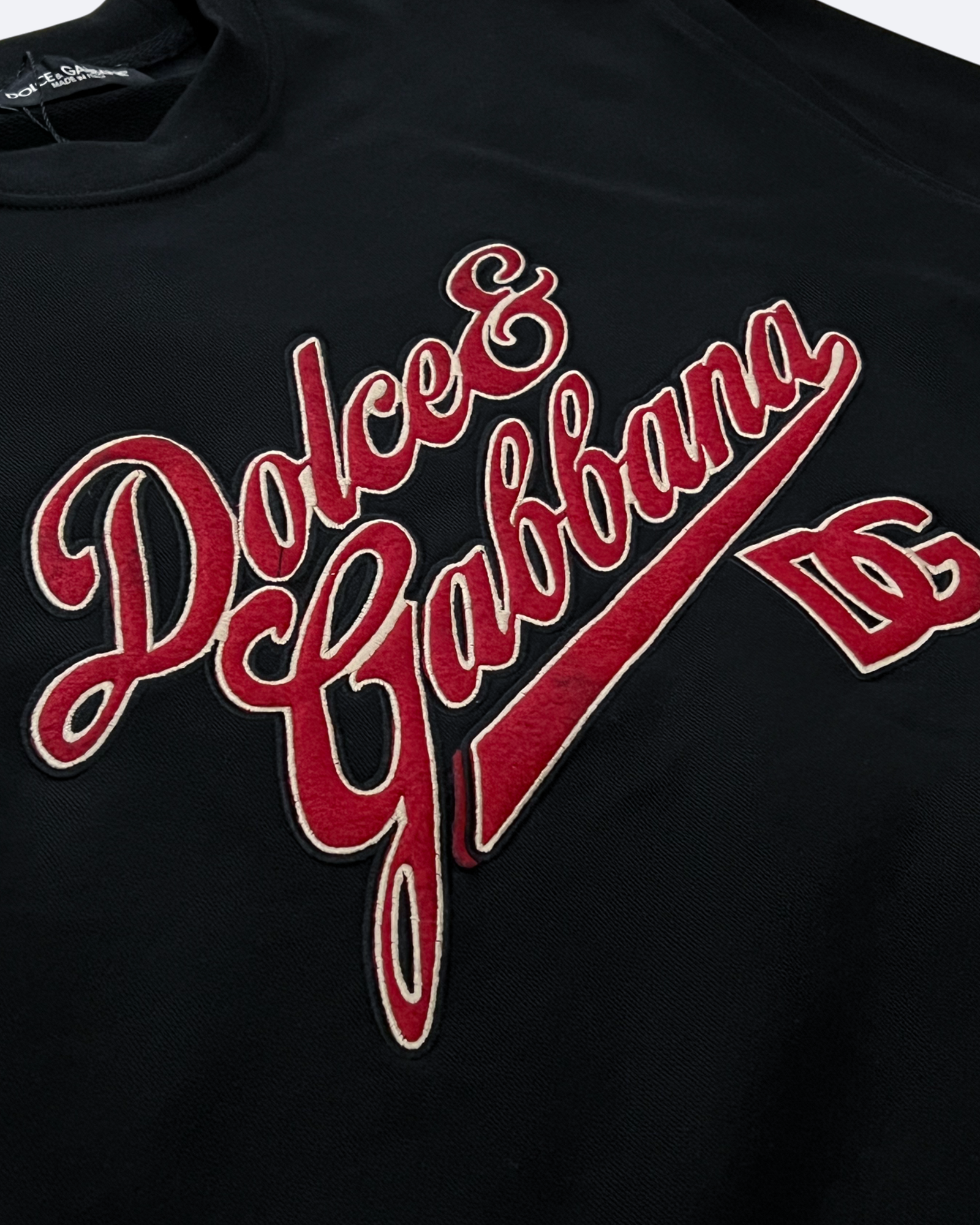 Dolce & Gabbana - Vintage Logotype Sweatshirt - Black